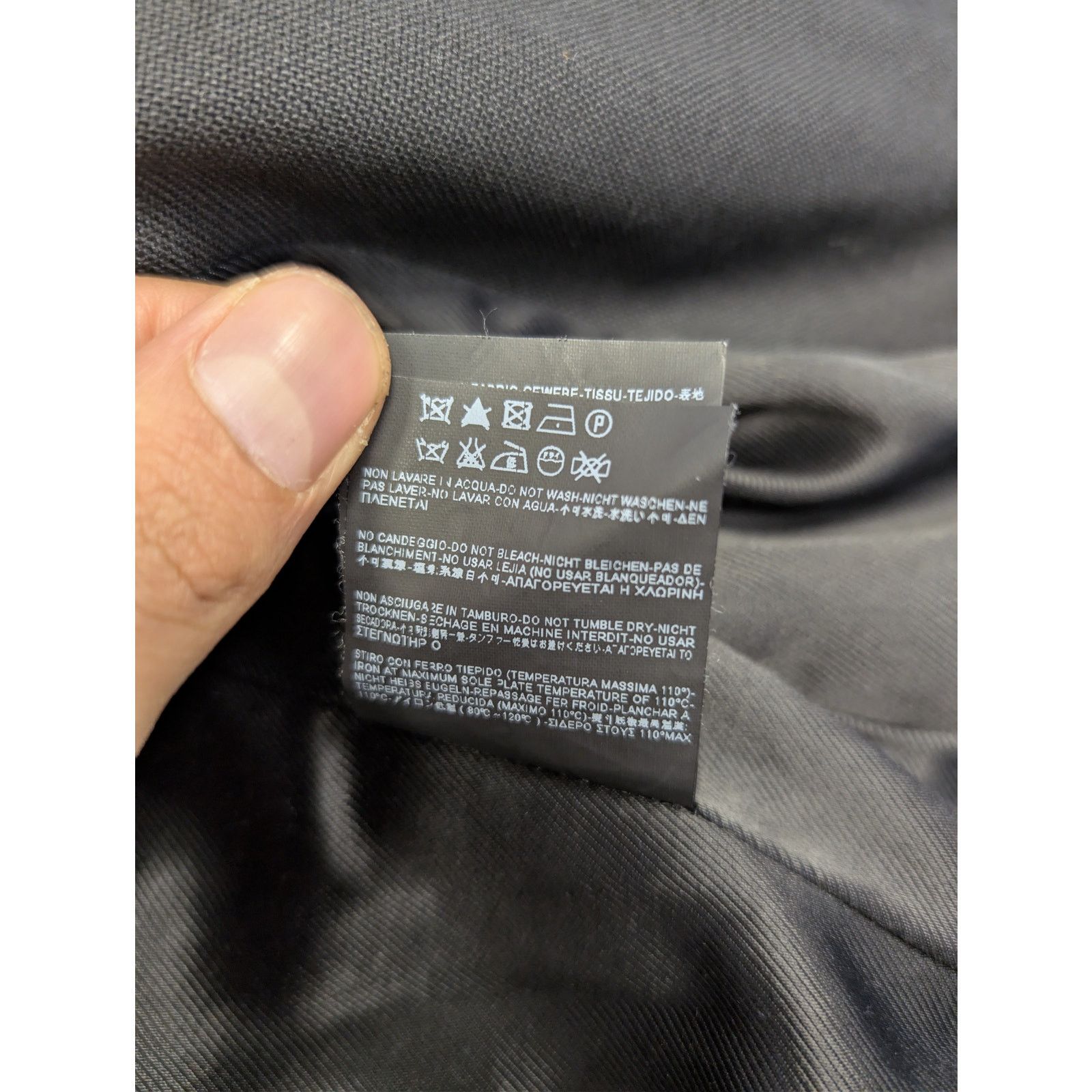 Saint Laurent Paris o1rshd1 CC20 Leather Bomber Jacket in Black Size US M / EU 48-50 / 2 - 20 Thumbnail