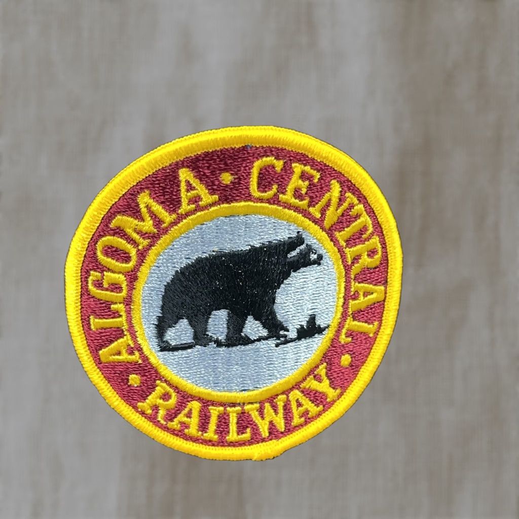 Vintage VINTAGE Algoma Central Railway Trucker Hat Cap Railroad Patch Nature Bear 90s Red Men Adjustable Size ONE SIZE - 1 Thumbnail