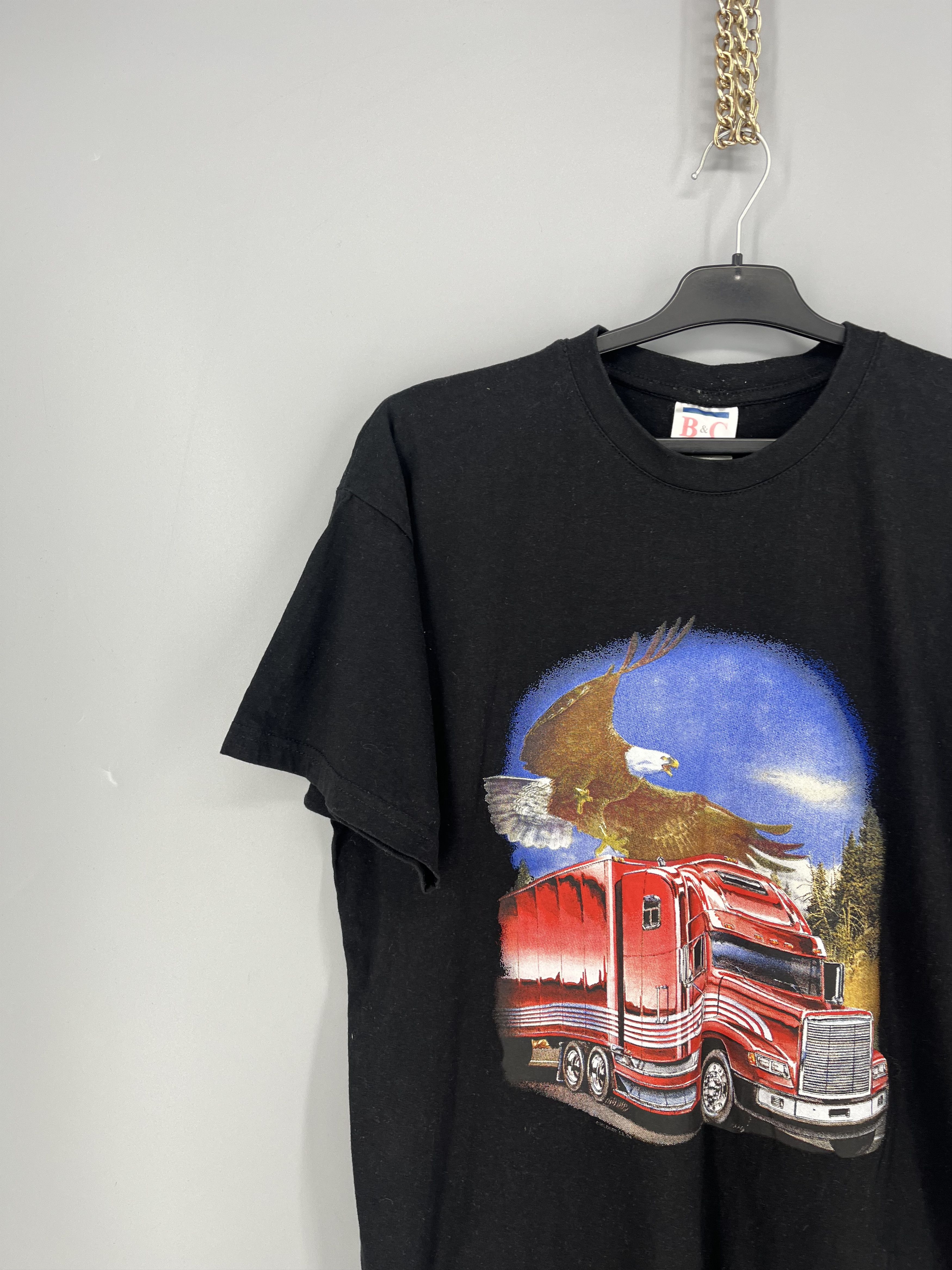 Vintage img VTG 3D Emblem “Follow the Eagle” 1994 Big Print Tee Size US M / EU 48-50 / 2 - 4 Thumbnail