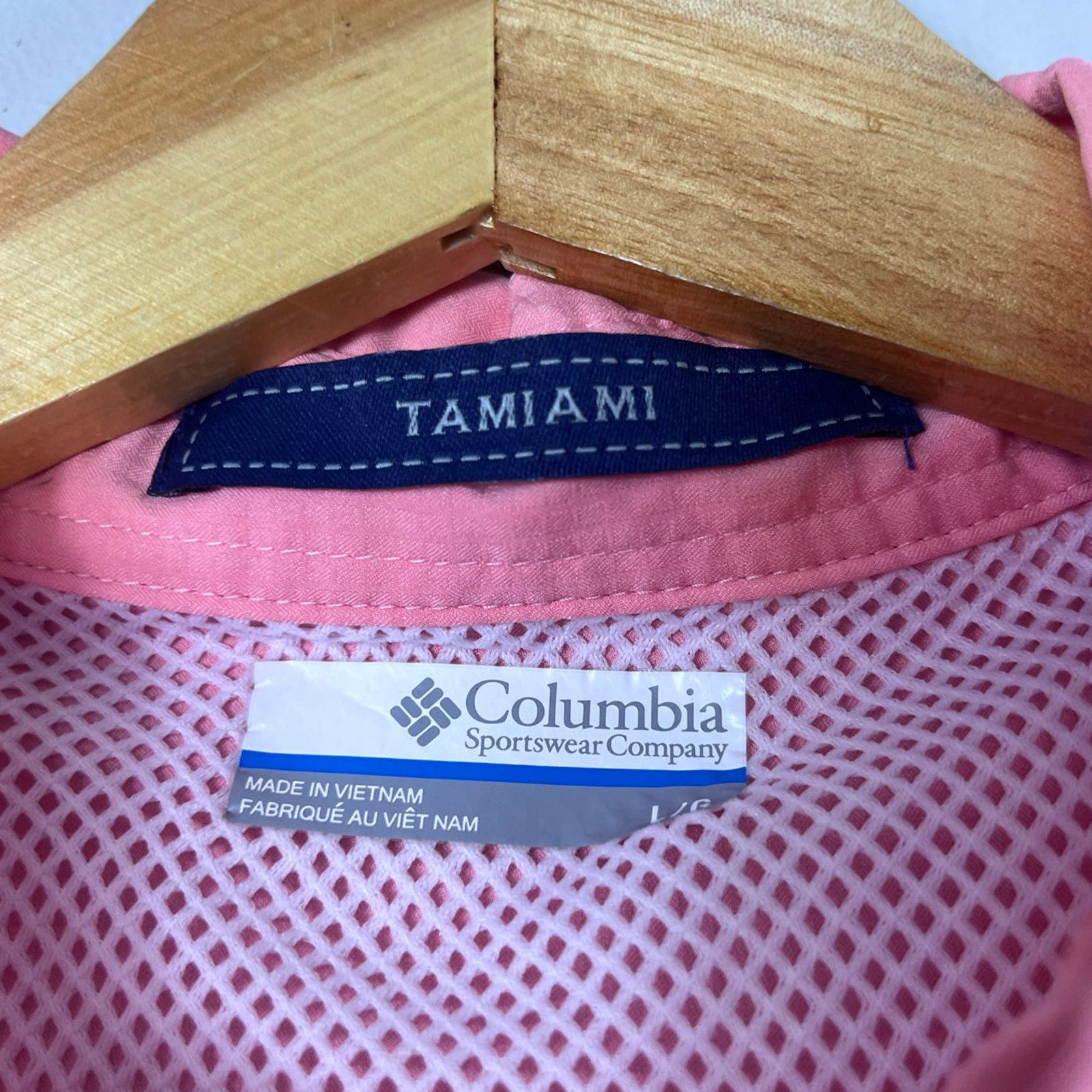 Columbia Men's Pink Columbia Tamiami Button Up Shirt L Size US L / EU 52-54 / 3 - 2 Thumbnail