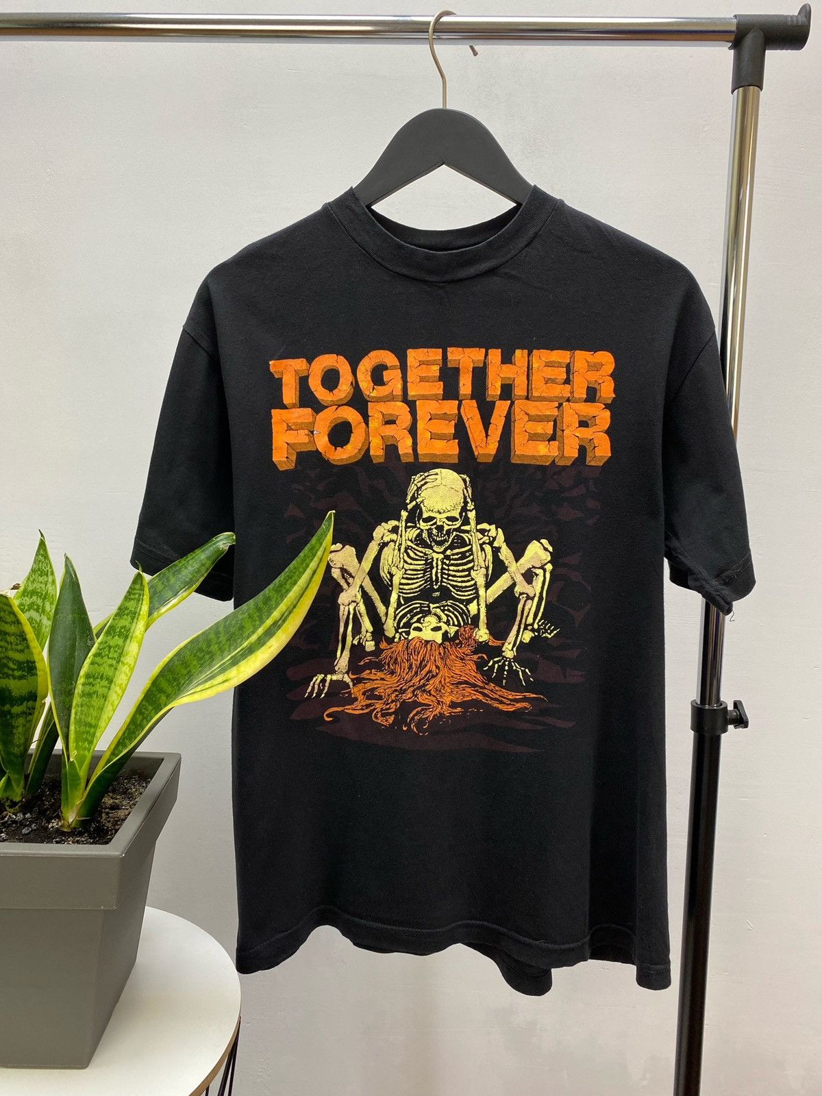 Vintage Vintage Forever Together Skeletons Love T Shirt Size US L / EU 52-54 / 3 - 1 Thumbnail