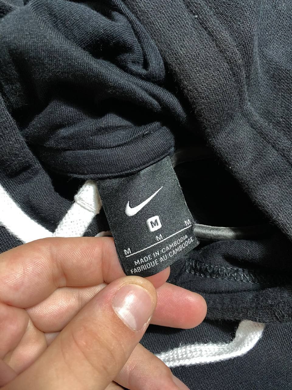 Nike × Vintage Sweatshirt Nike Vintage Big Central Logo 90s Outdoor Style Size US M / EU 48-50 / 2 - 2 Thumbnail