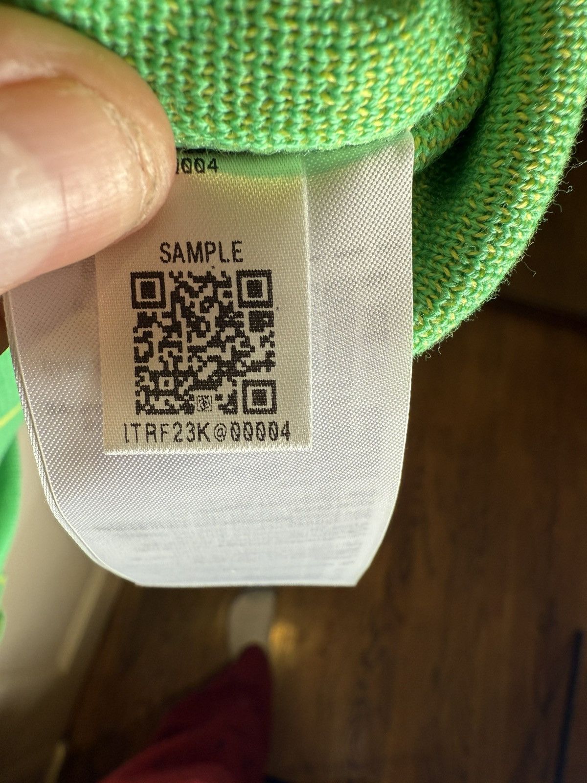 Adidas × Pharrell Adidas x Pharrell Human Race Hu Green Knit Polo Jersey Size US L / EU 52-54 / 3 - 6 Thumbnail