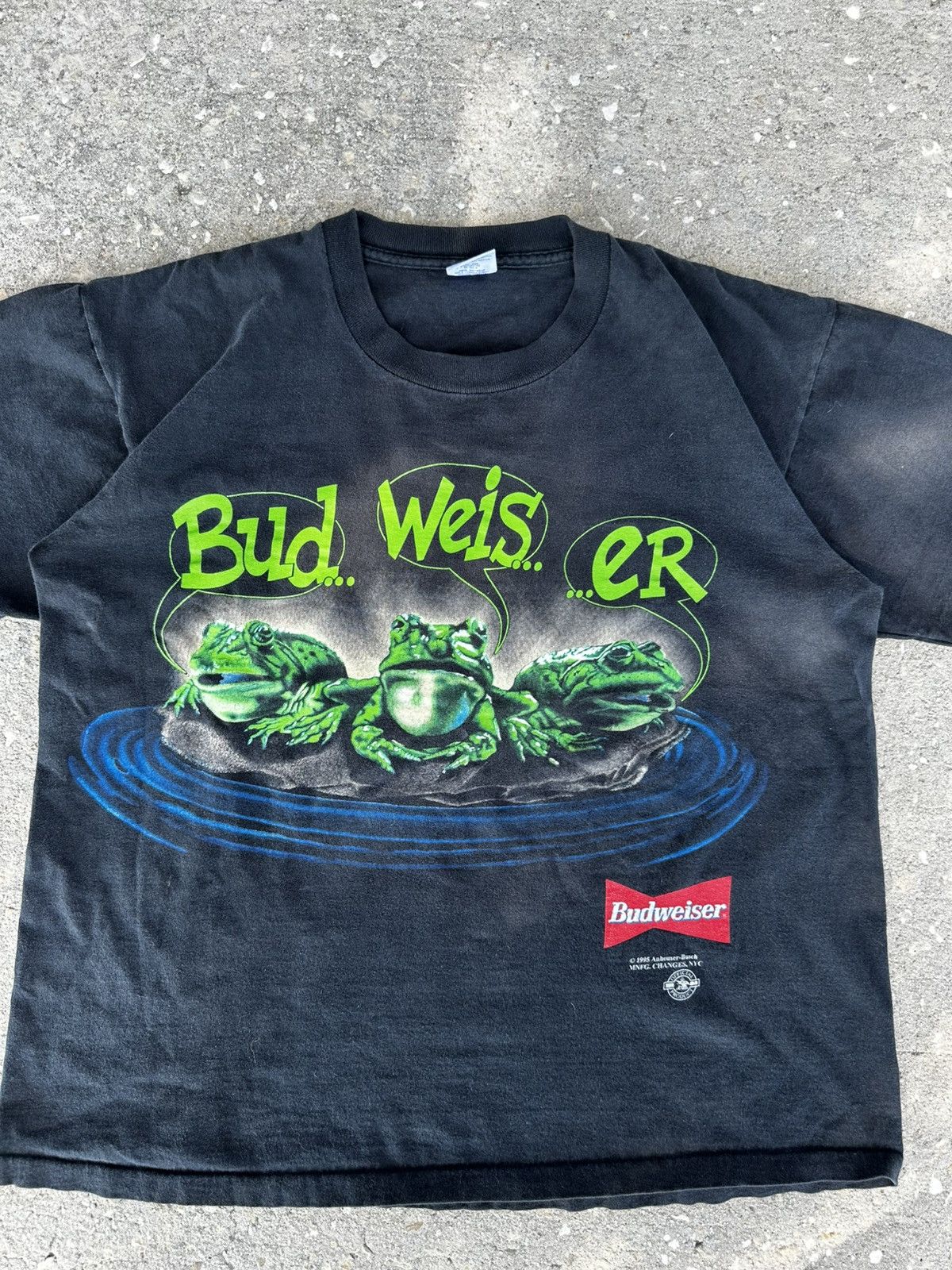 Budweiser Vintage 1995 Budweiser “Your pad or mine” Made in USA Shirt Size US L / EU 52-54 / 3 - 3 Thumbnail