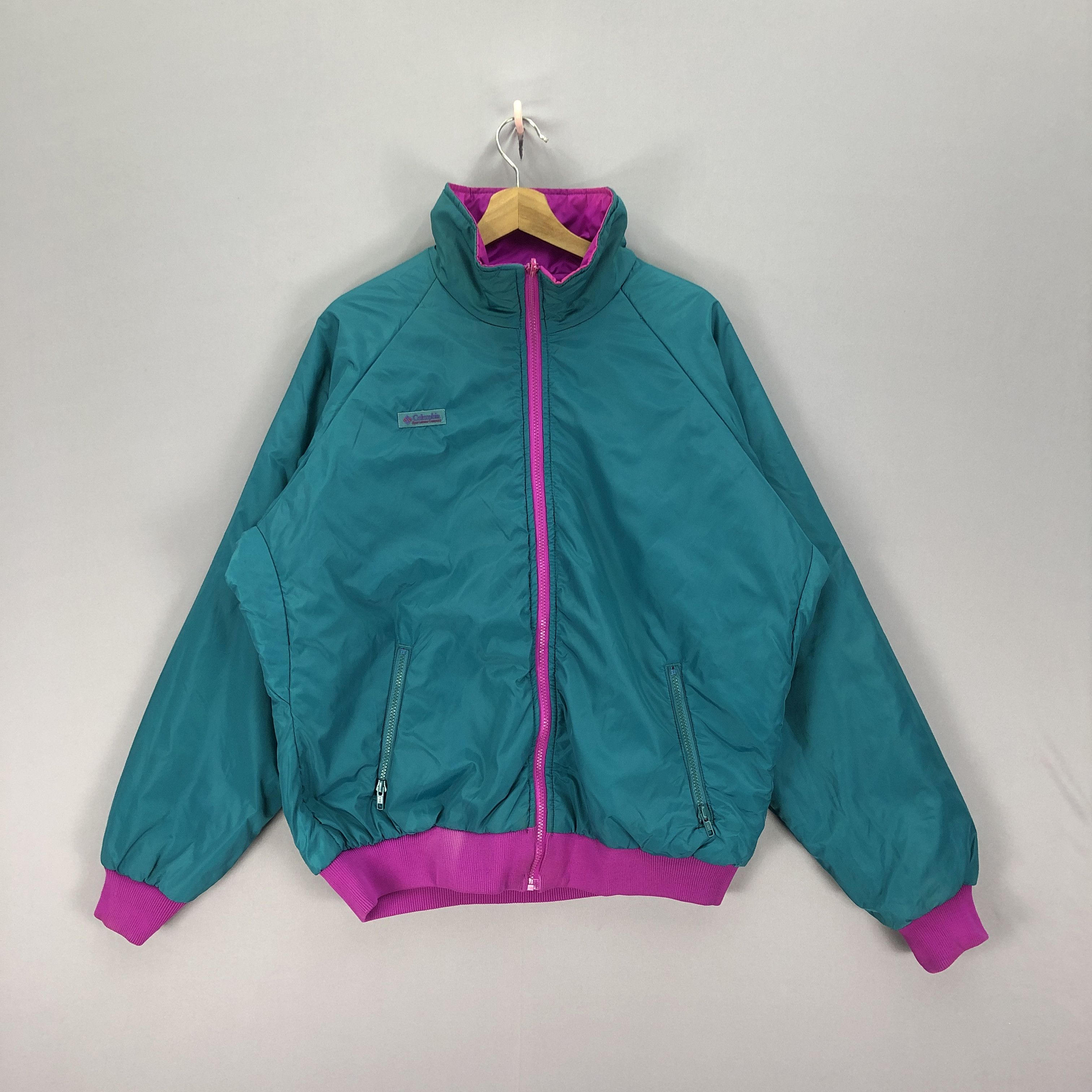 Columbia × Vintage Vintage Columbia Thinsulate 3M Reversible Zip-up Jackets Size US XXL / EU 58 / 5 - 1 Thumbnail