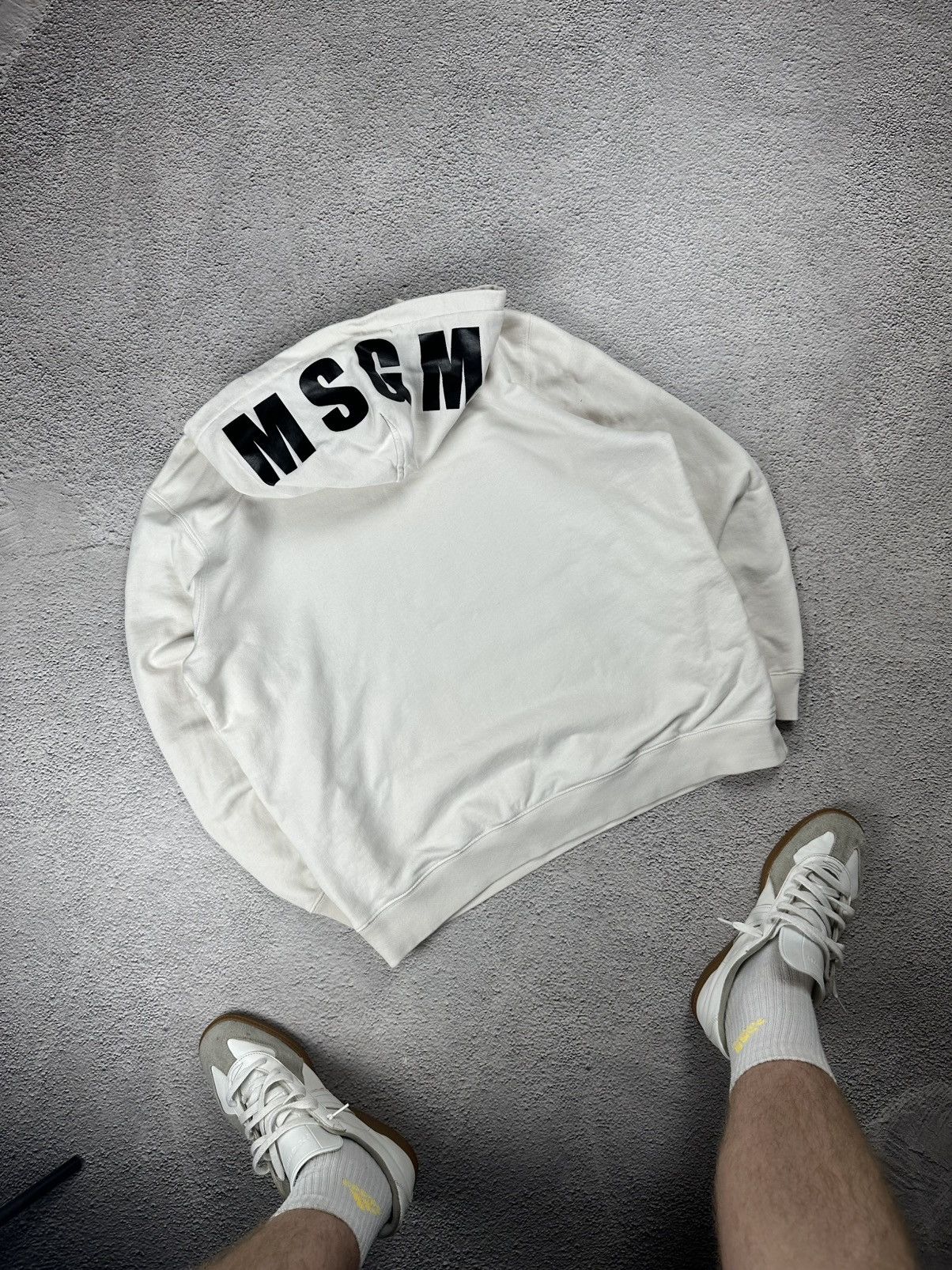MSGM MSGM Milano Hoodie Logo Print Y2K Cotton Style Size US L / EU 52-54 / 3 - 2 Thumbnail