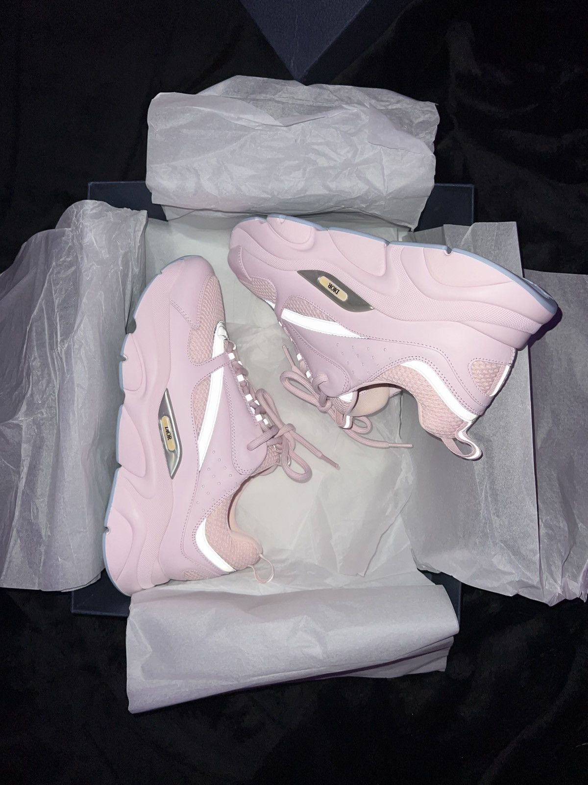 Dior Christian Dior b22 “pink” Size US 12 / EU 45 - 4 Thumbnail