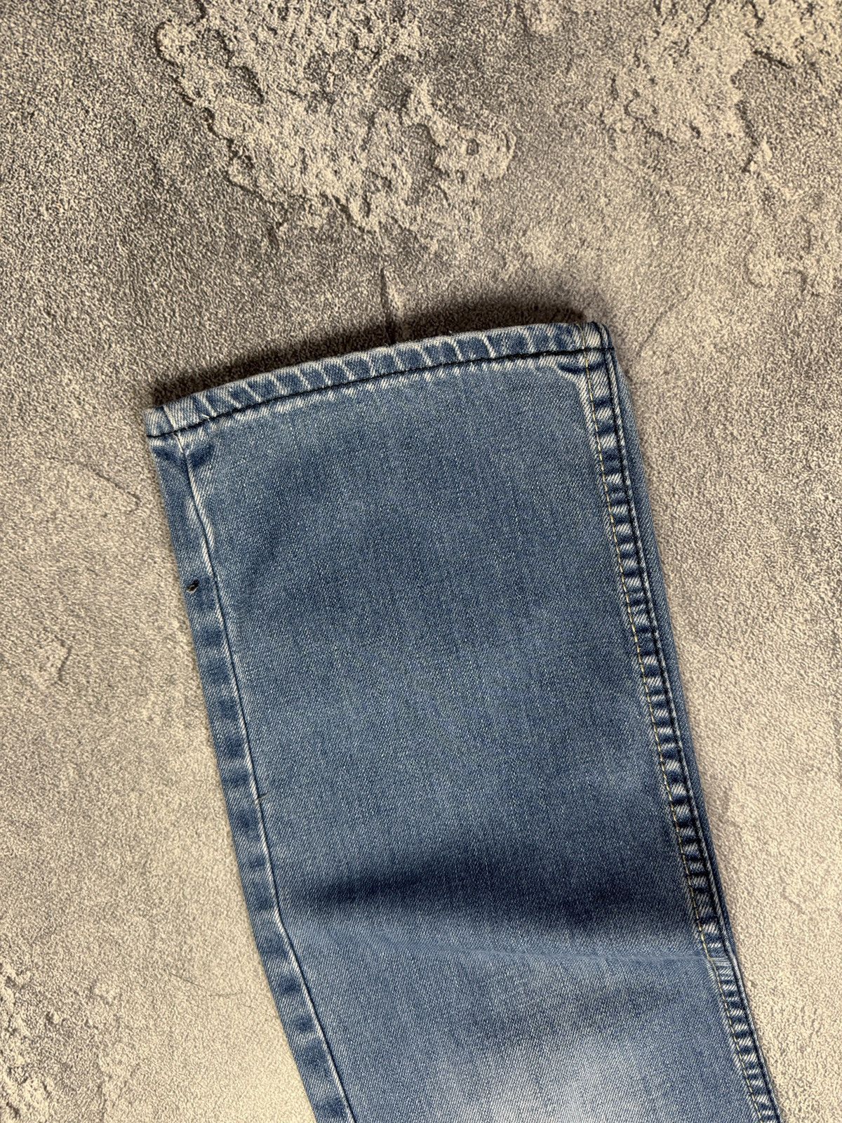 Diesel Vintage Diesel Jeans Distressed Faded Flared Wide Baggy Y2K Size US 33 - 9 Thumbnail