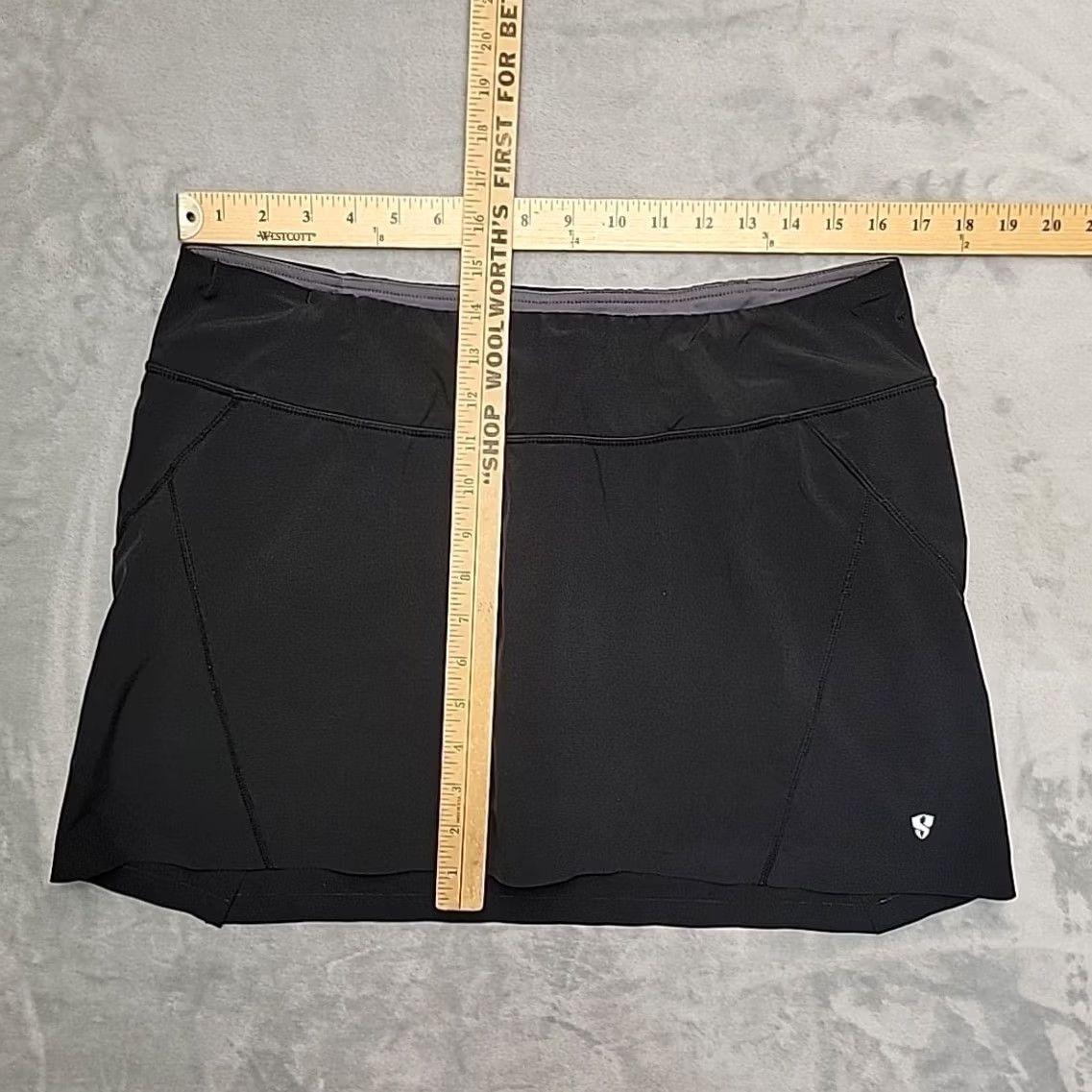 Stoic Stoic Active Skort Women L Black Athletic Running Hiking Gorpcore Skort Size ONE SIZE - 7 Thumbnail