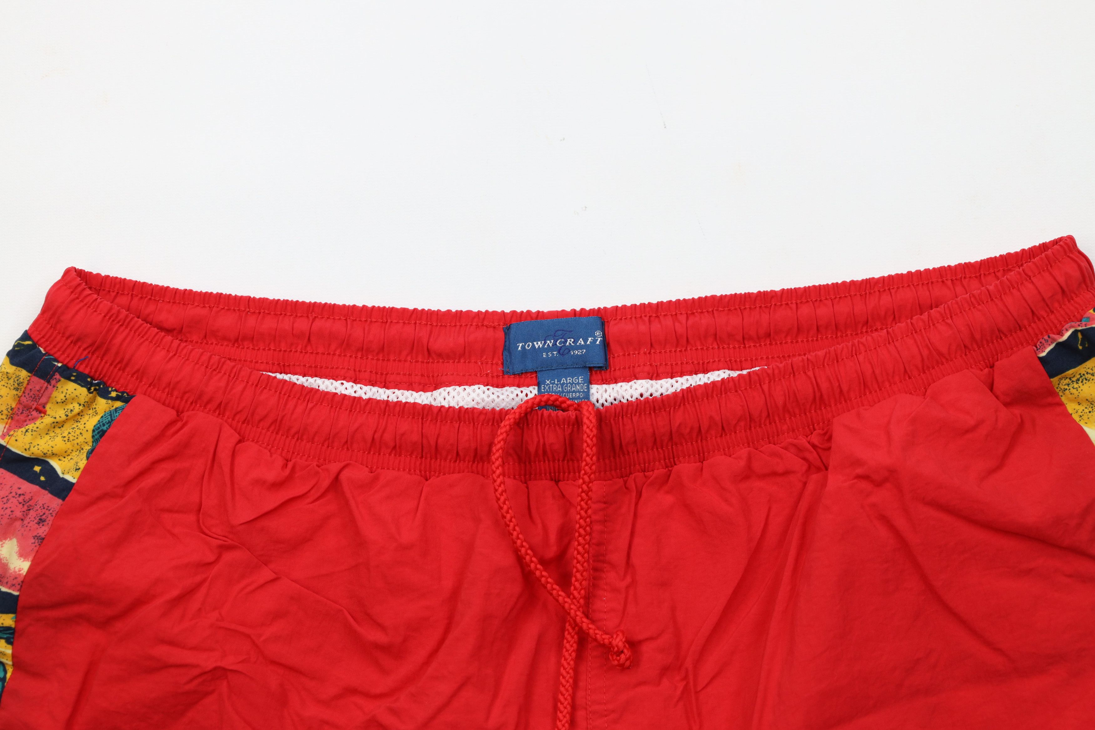 Vintage Vintage 90s Streetwear Surfing Beach Lined Shorts Trunks Size US 36 / EU 52 - 2 Thumbnail