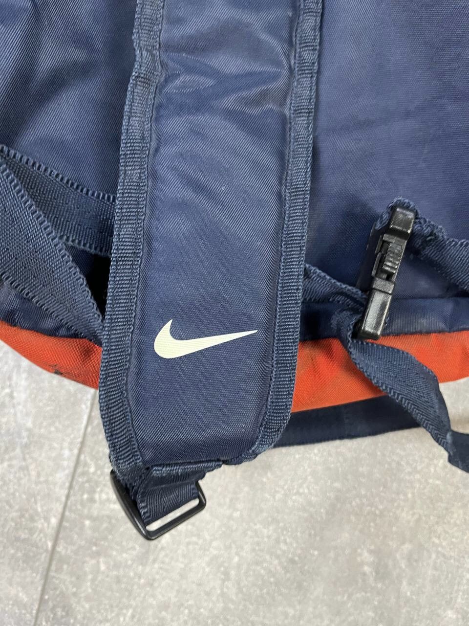 Vintage Vintage Nike overprint logo y2k nylon big backpack Size ONE SIZE - 16 Thumbnail