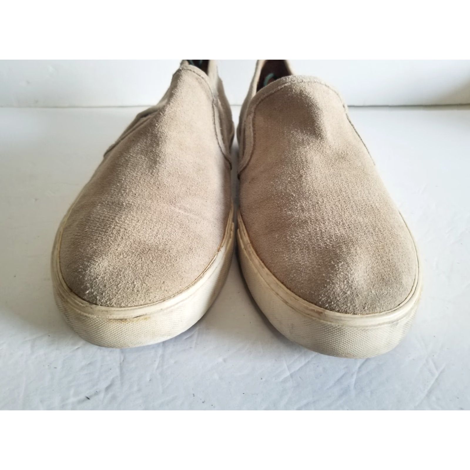 Frye FRYE BEACON SUEDE SLIP ON Sneakers Gray Men's 13 Size US 13 / EU 46 - 6 Thumbnail