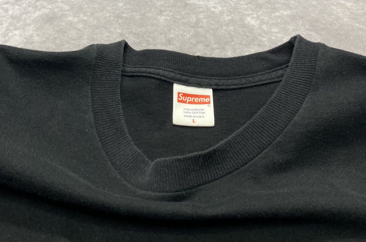 Kaws × Supreme Supreme Kaws Chalk Box Logo Tee Black Size US L / EU 52-54 / 3 - 2 Thumbnail
