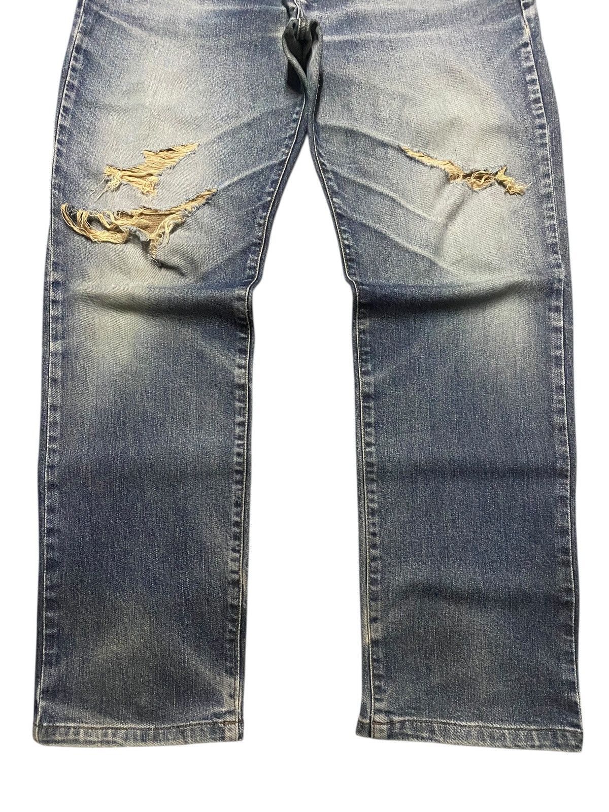 Junya Watanabe Vintage Japanese Brand Edwin Us Classic Distressed Jeans Size US 34 / EU 50 - 5 Thumbnail