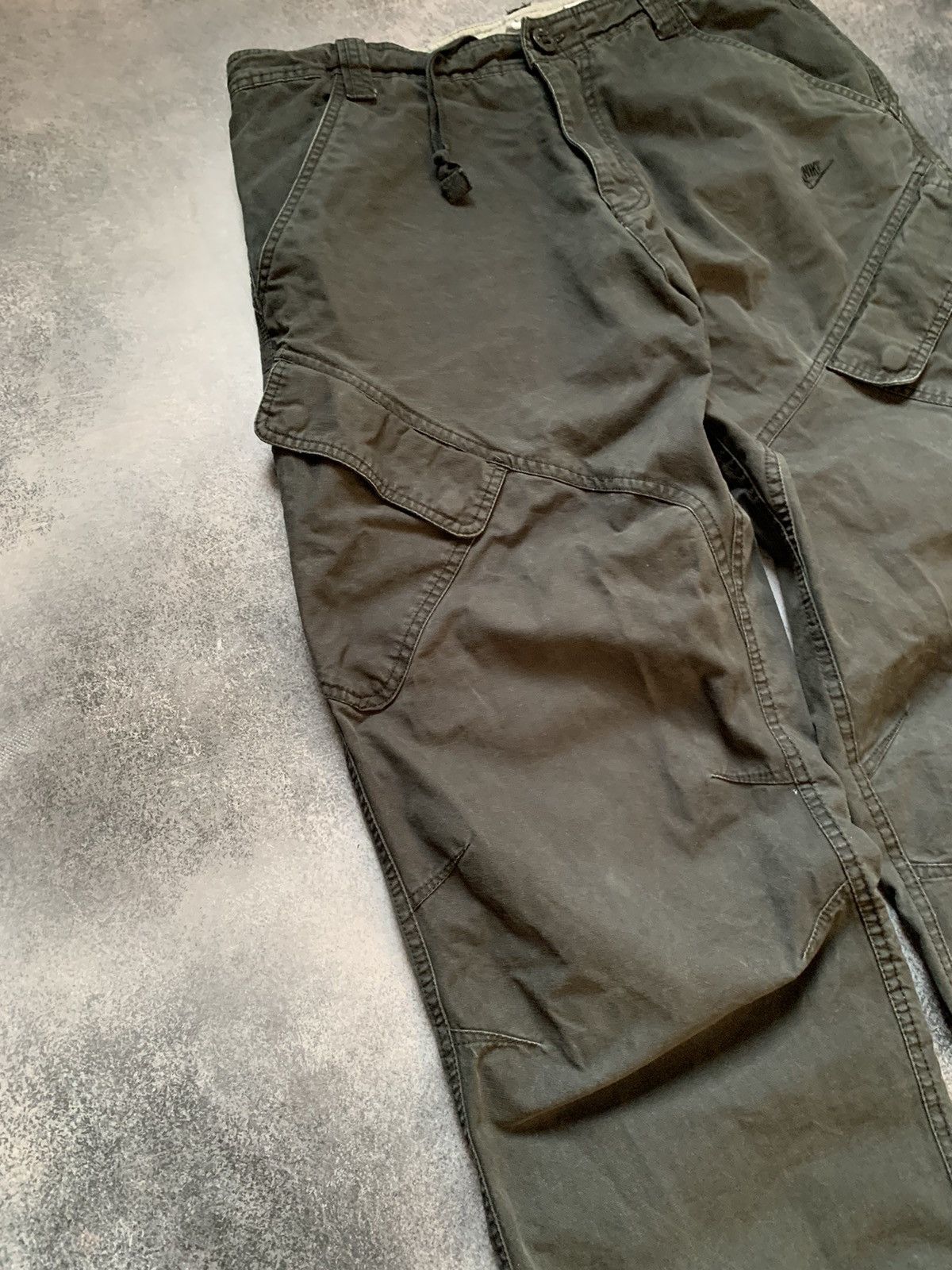 Nike × Vintage Nike vintage cargo pants y2k Size US 33 - 3 Thumbnail