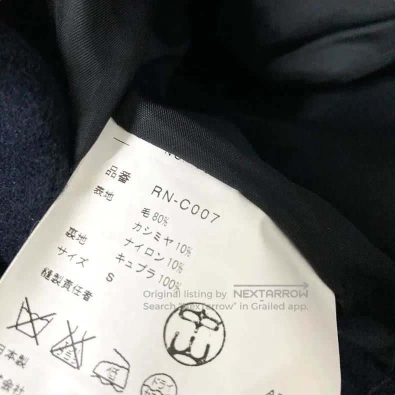 Comme des Garcons Comme des Garcons Cashmere blended overcoat Size S / US 4 / IT 40 - 6 Thumbnail