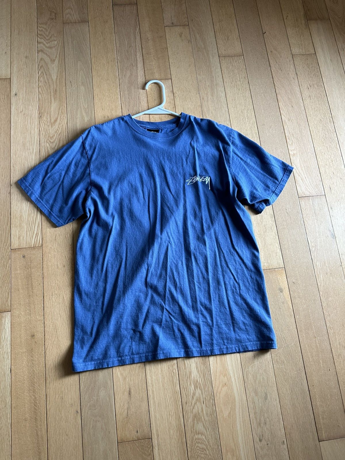 90s ステューシー　スラックス　黒　コットン　ロゴ　USA製　32 Lサイズ セール】【neos -addictive design-】ルーズシルエット カラー