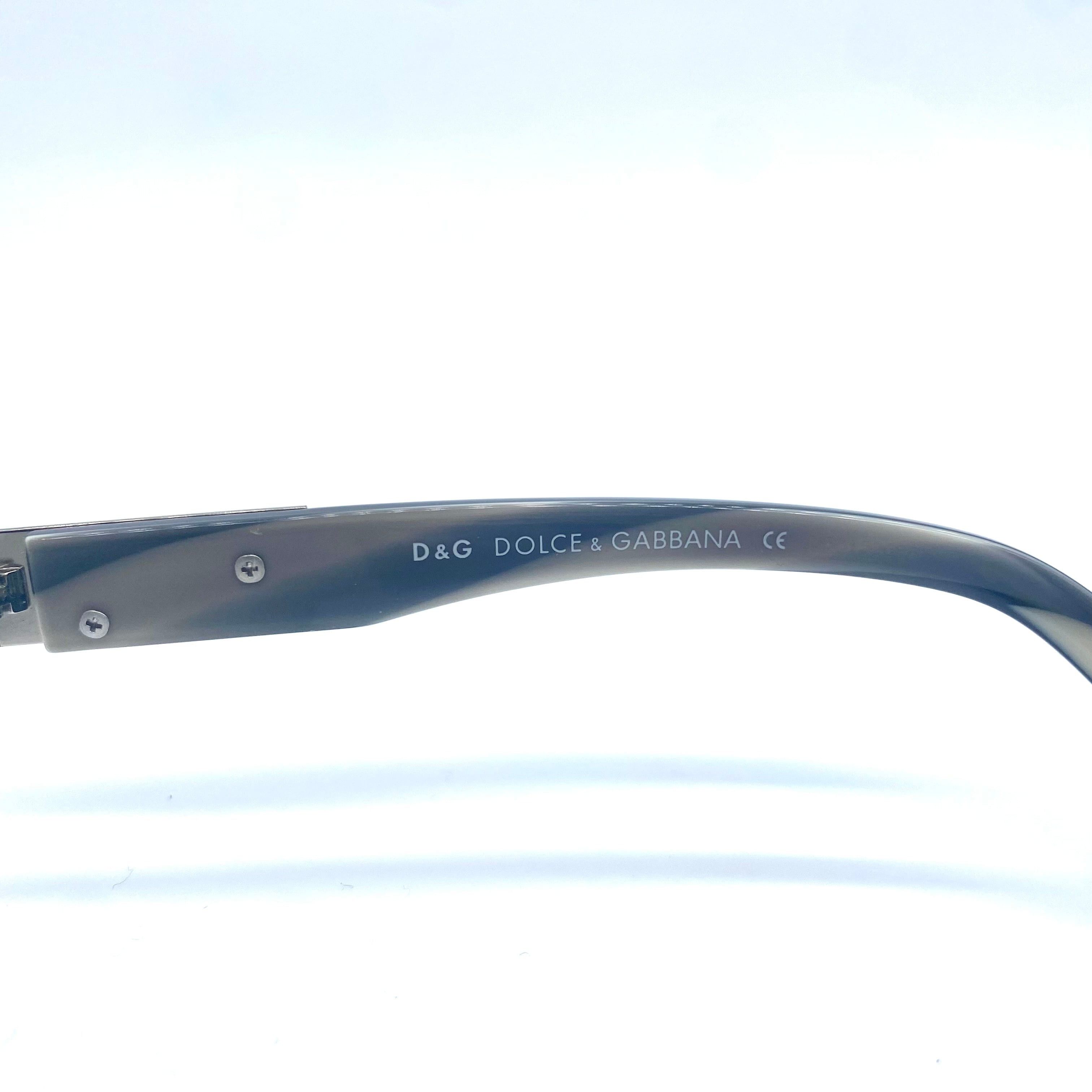 Dolce & Gabbana Vintage D&G prescription Eye- Glasses Silver Size ONE SIZE - 6 Thumbnail