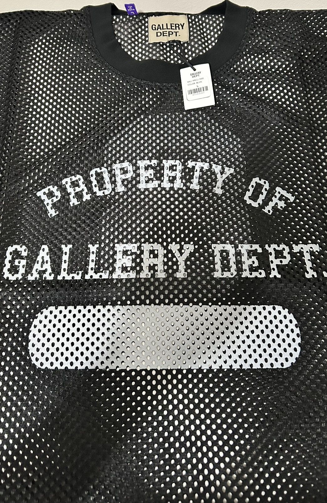 Gallery Dept. GALLERY DEPT Practice Jersey Black Size: Large Size US L / EU 52-54 / 3 - 9 Thumbnail