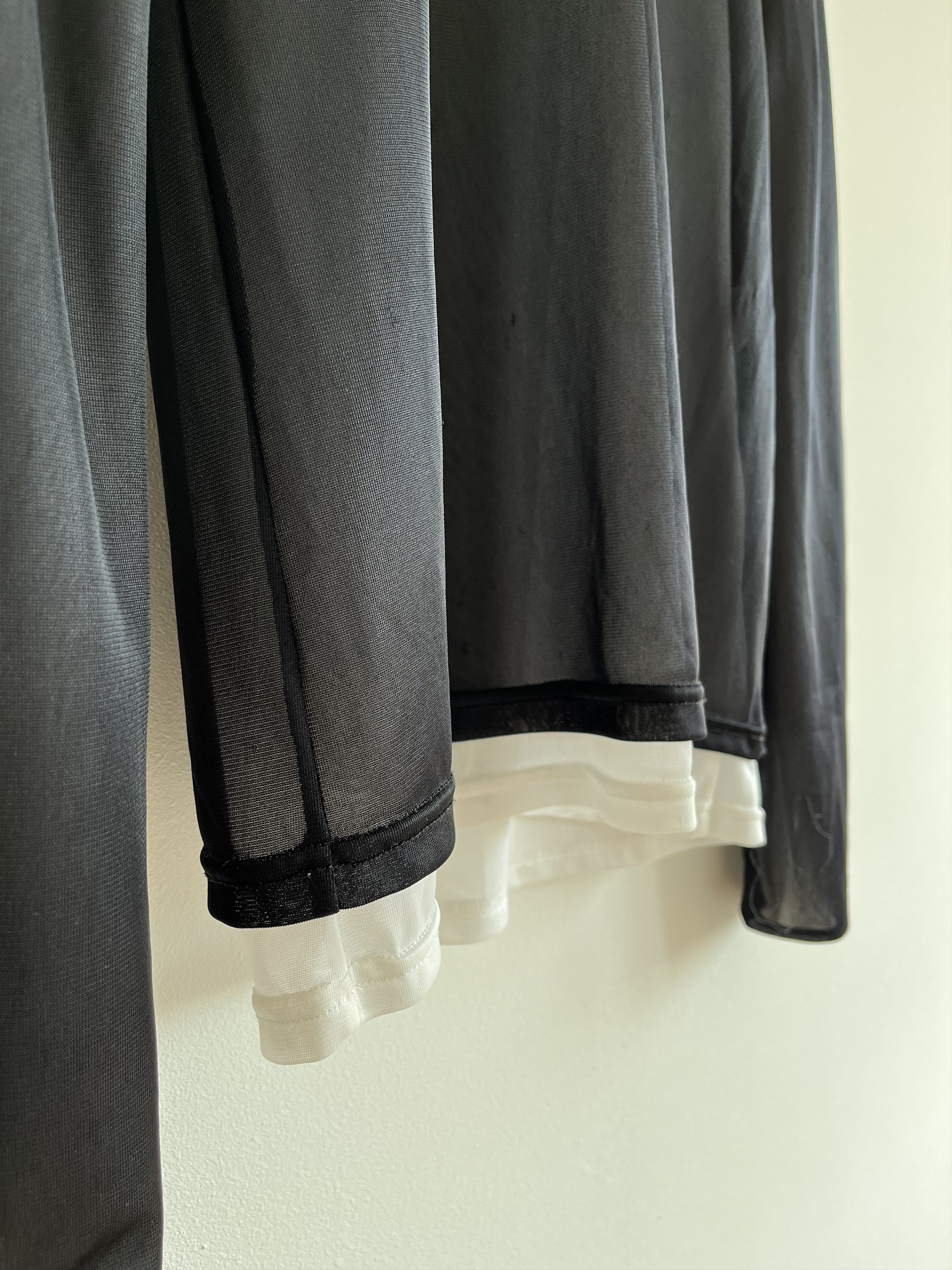 Helmut Lang Helmut Lang SS97 Double longsleeve Size L / US 10 / IT 46 - 2 Thumbnail