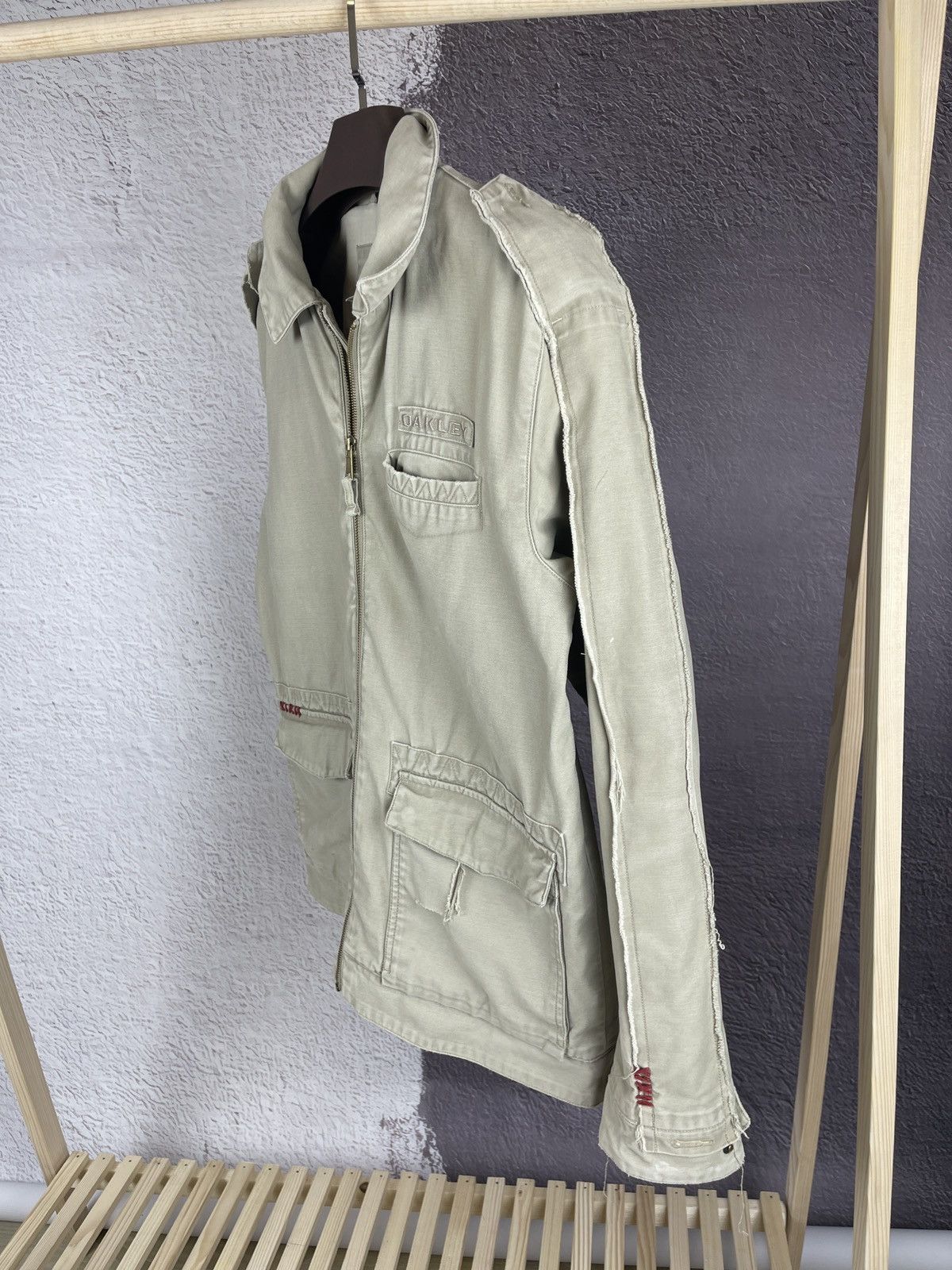 Oakley Oakley vintage y2k FA2005 forces military big logo jacket Size US M / EU 48-50 / 2 - 12 Thumbnail