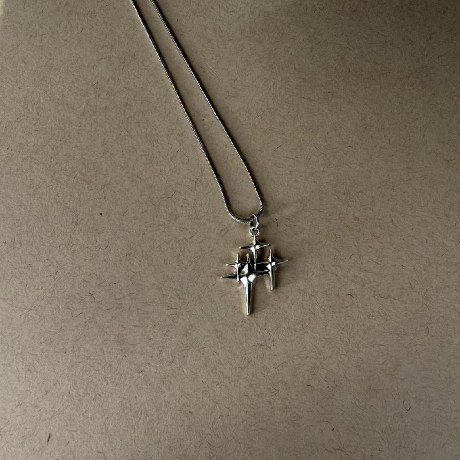 Other Multi Silver star necklace✨ Size ONE SIZE - 3 Thumbnail