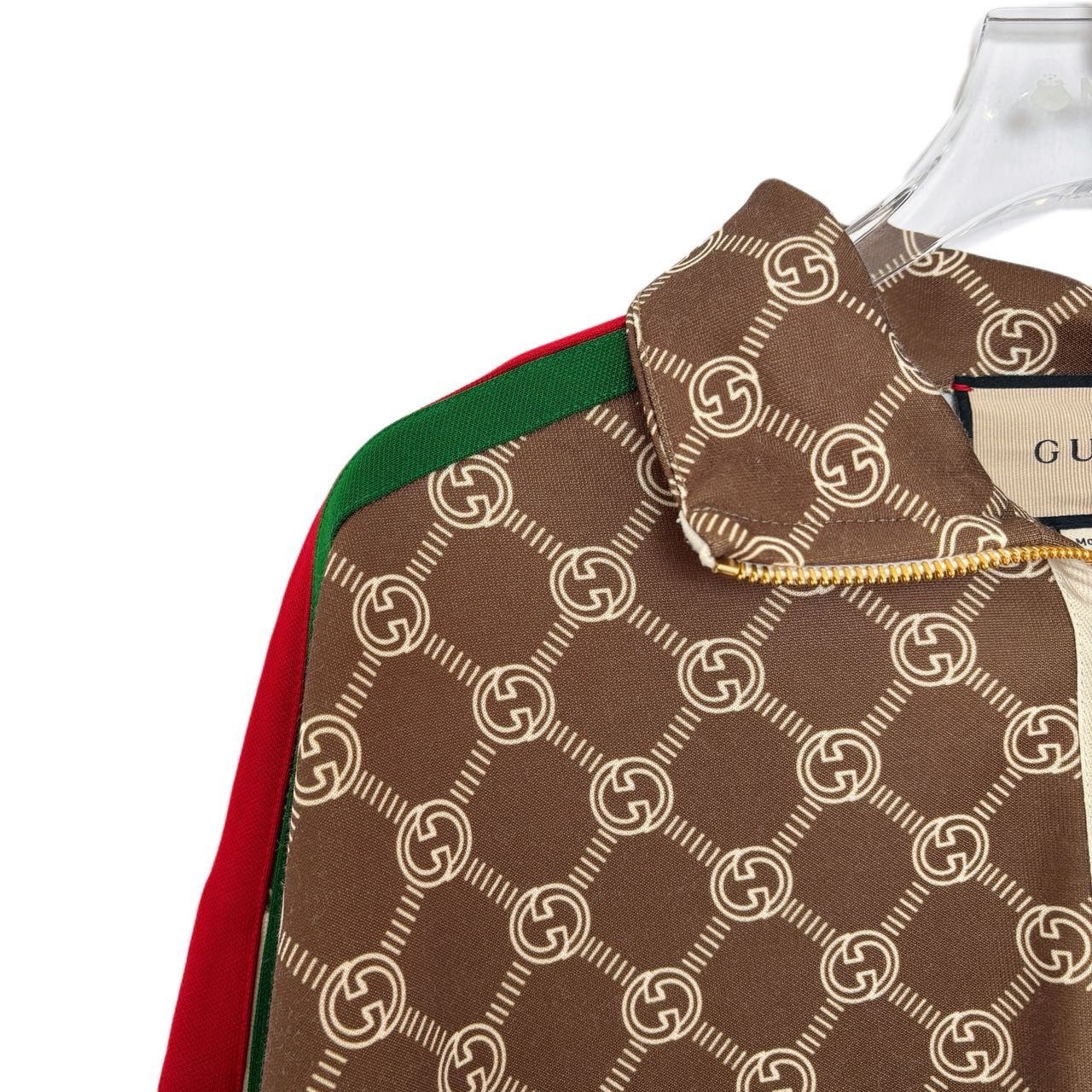 Gucci Gucci Khaki Double G Flat Knit Long Sleeve Dress K26WX Size XS / US 0-2 / IT 36-38 - 3 Thumbnail