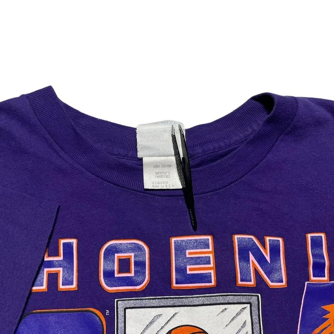 NBA × Vintage × Warner Bros Purple Vintage 1993 Suns Taz T-Shirt Size US XL / EU 56 / 4 - 4 Thumbnail