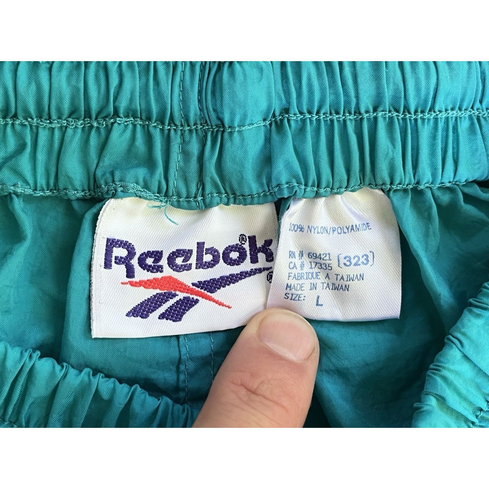 Reebok Reebok Nylon Shorts 80’S Vintage L Running Sprinter VINTAGE Size 24" / US 00 / IT 34 - 7 Thumbnail