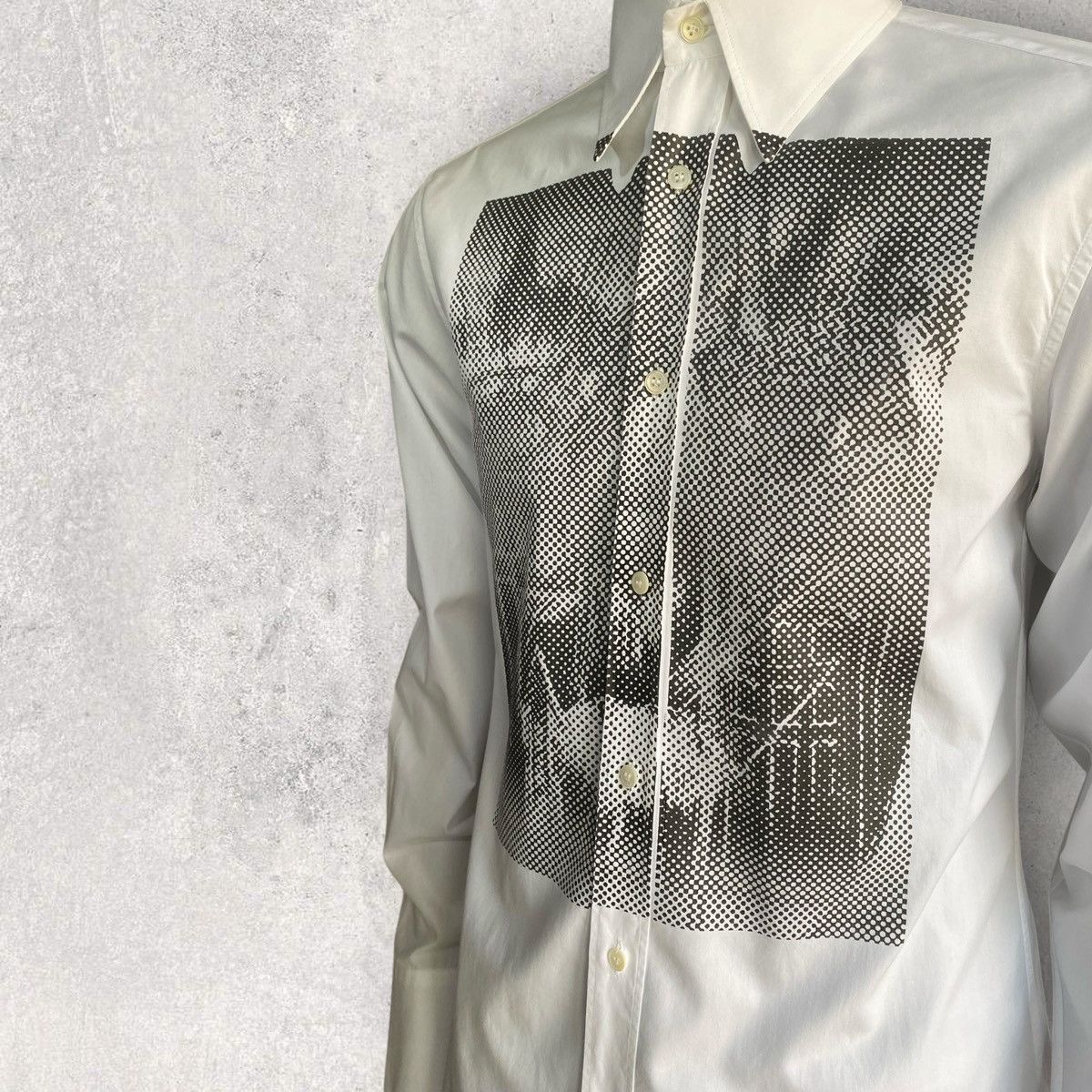 Miu Miu Miu Miu Graphic Print Shirt Size US S / EU 44-46 / 1 - 2 Thumbnail