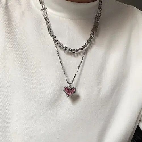 Designer Retro punk necklace Size ONE SIZE - 1 Thumbnail