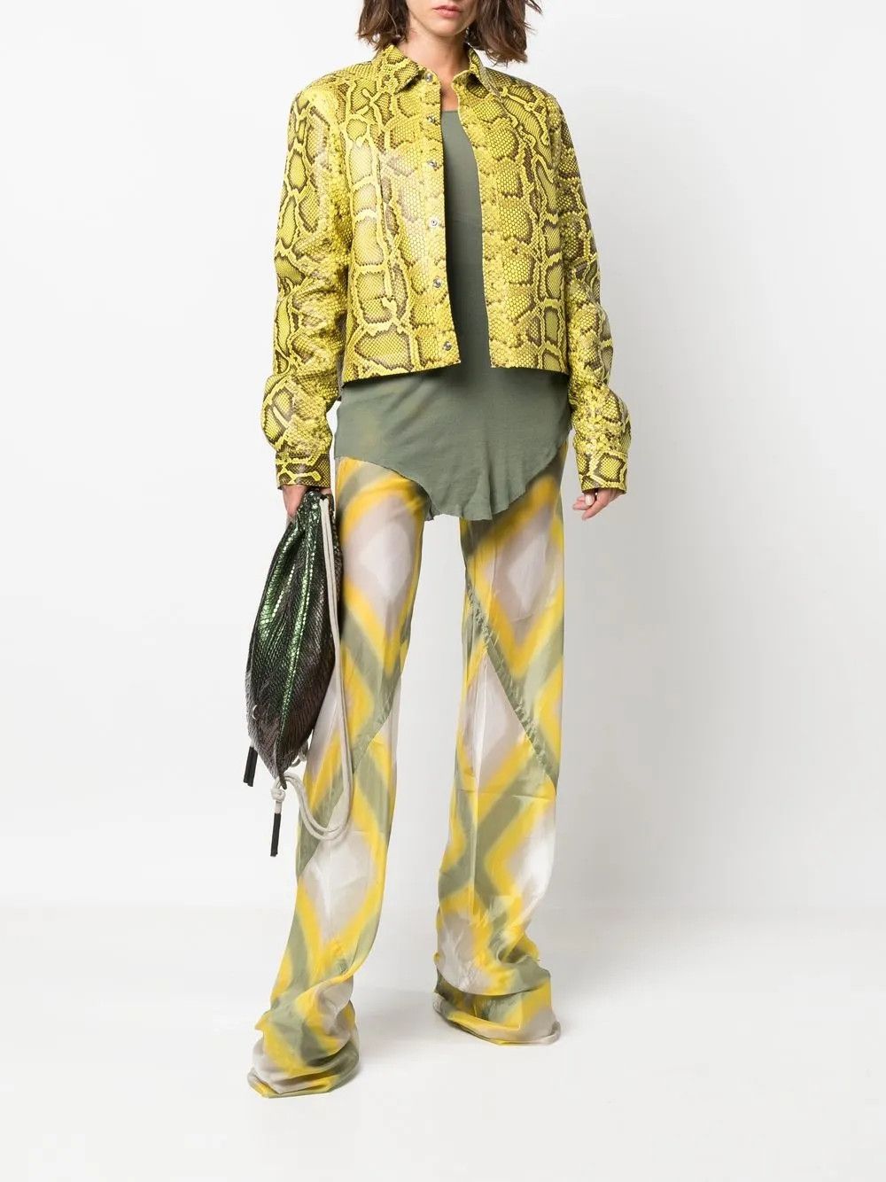 Rick Owens o1y0126 Sweatpant in Multicolor Size 26" / US 2 / IT 38 - 4 Thumbnail