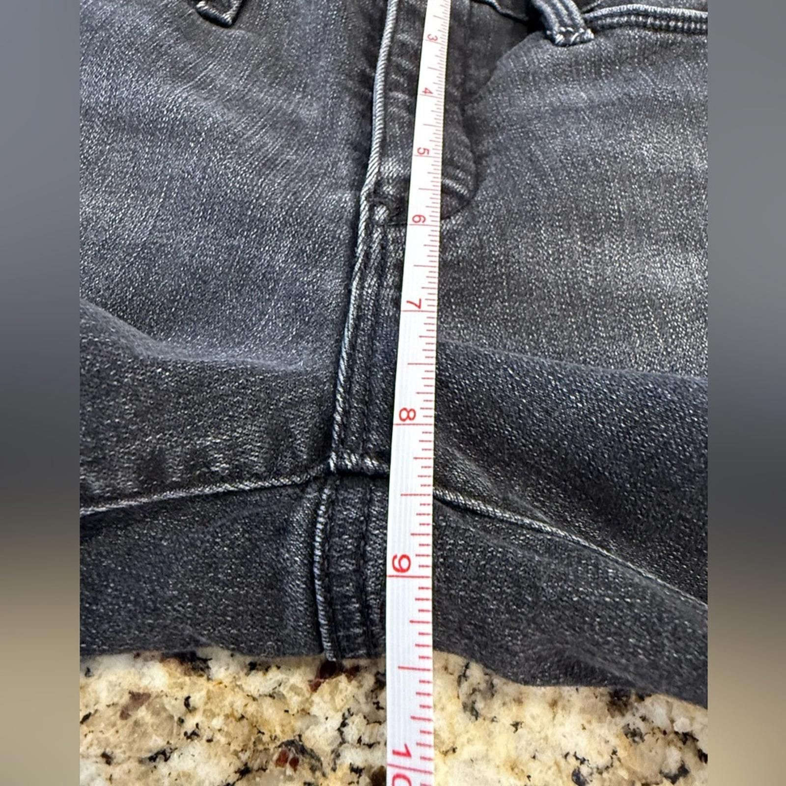 Other Athleta burnout black distressed skinny jeans SZ 0 Size 25" / US 0 / IT 36 - 8 Thumbnail