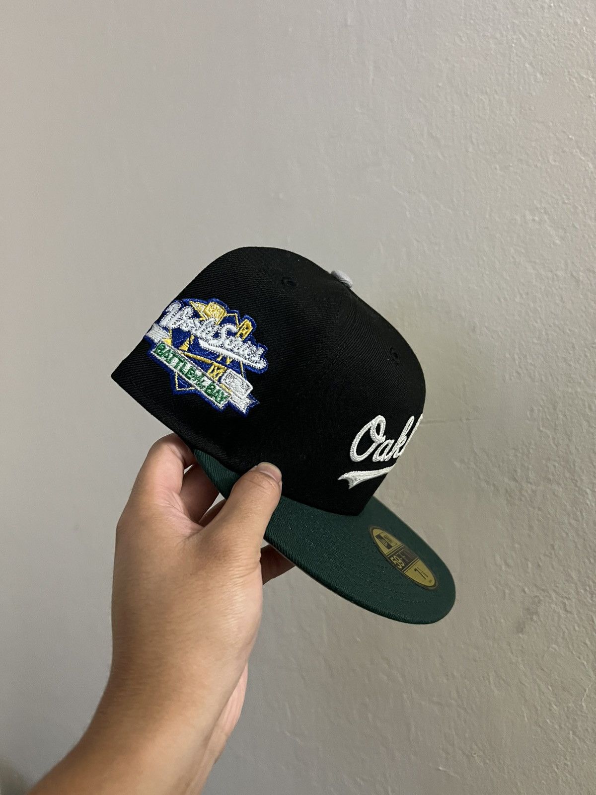 New Era Oakland Athletics 7 1/8 What the Bay New Era Fitted 59fifty Size ONE SIZE - 2 Thumbnail