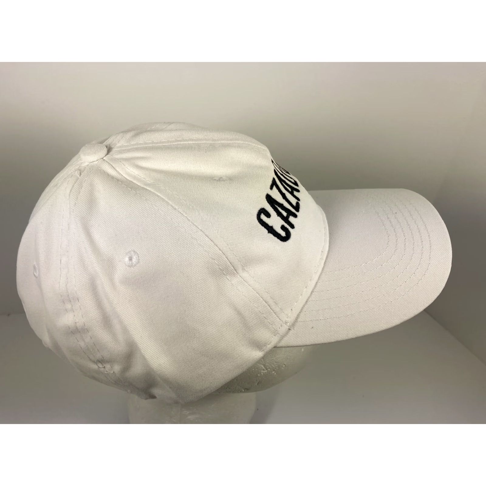 Logo 7 Cazadores 100 Anos Tequila Strap Back Hat Cap White Logo Adjustable Golf Free SH Mens Snapback Adjustable White Cap Size ONE SIZE - 4 Thumbnail