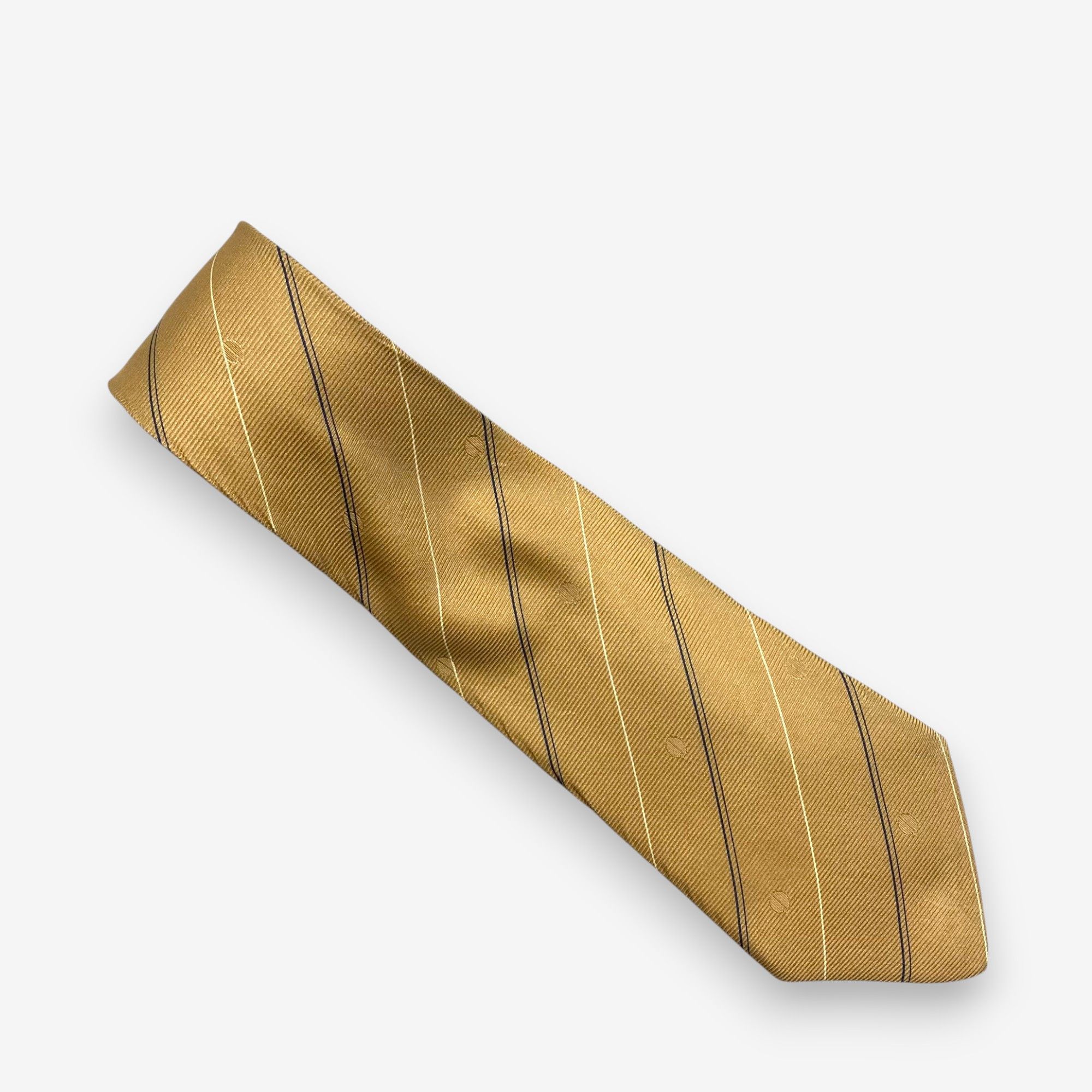 Alfred Dunhill Vintage Alfred Dunhill SILK Necktie Cravate Pure Silk Size ONE SIZE - 2 Thumbnail