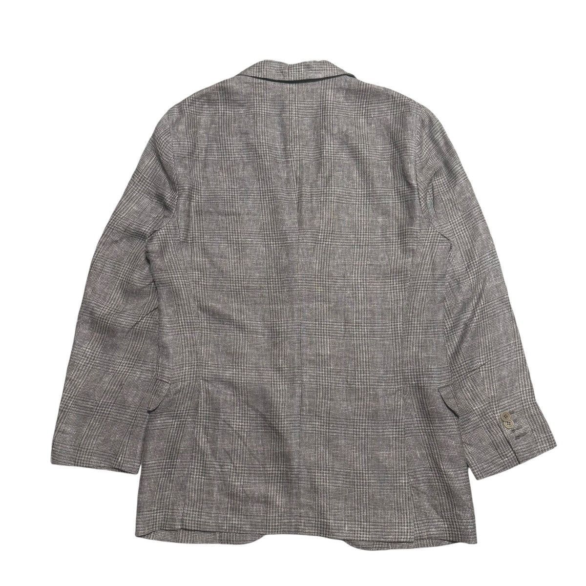 Brunello Cucinelli Brunello Cucinelli Linen Wool Blazer Size 48R - 12 Thumbnail