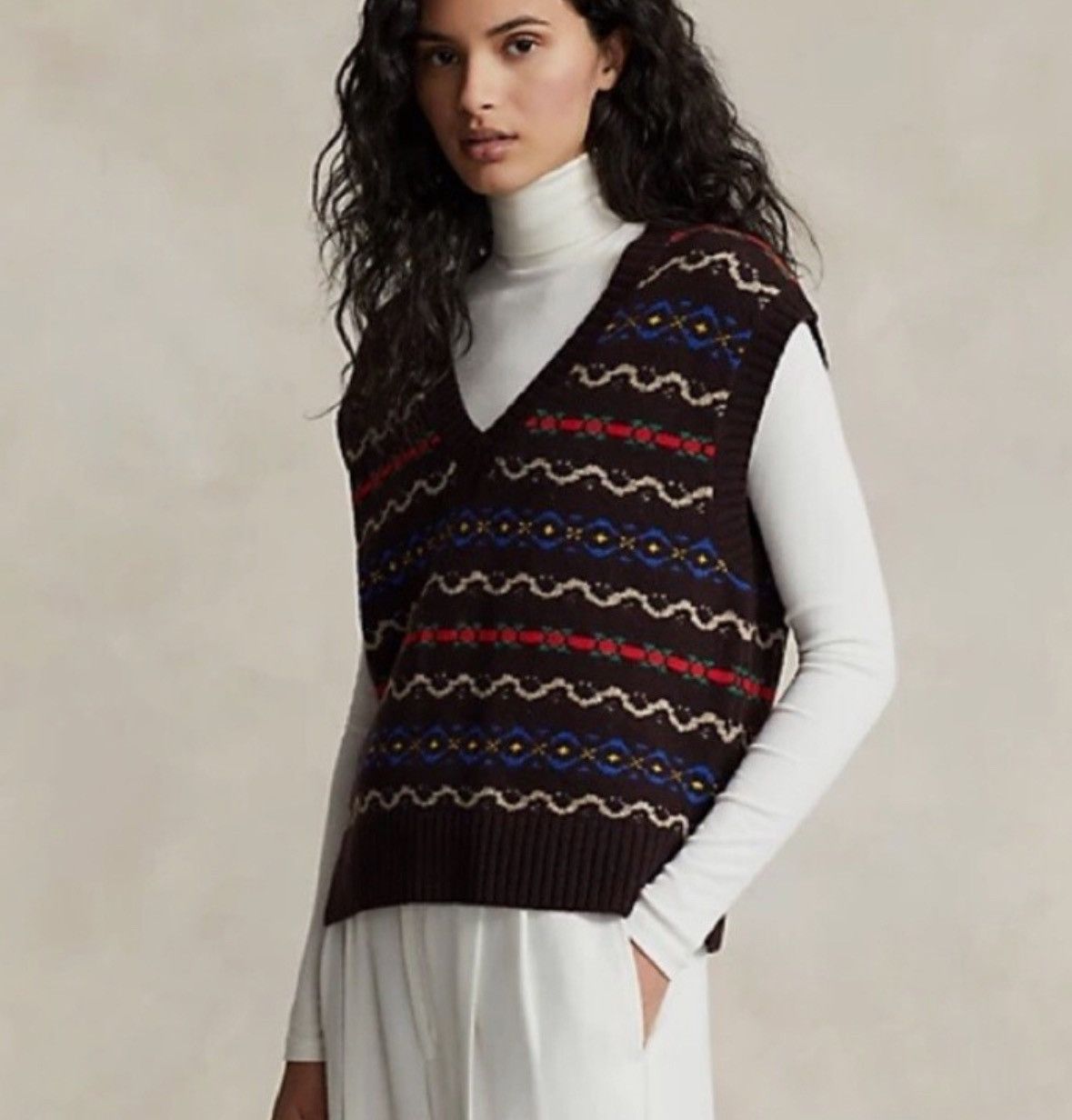 Polo Ralph Lauren Polo Ralph Lauren Fair Isle Sweater Vest size S Size S / US 4 / IT 40 - 2 Thumbnail