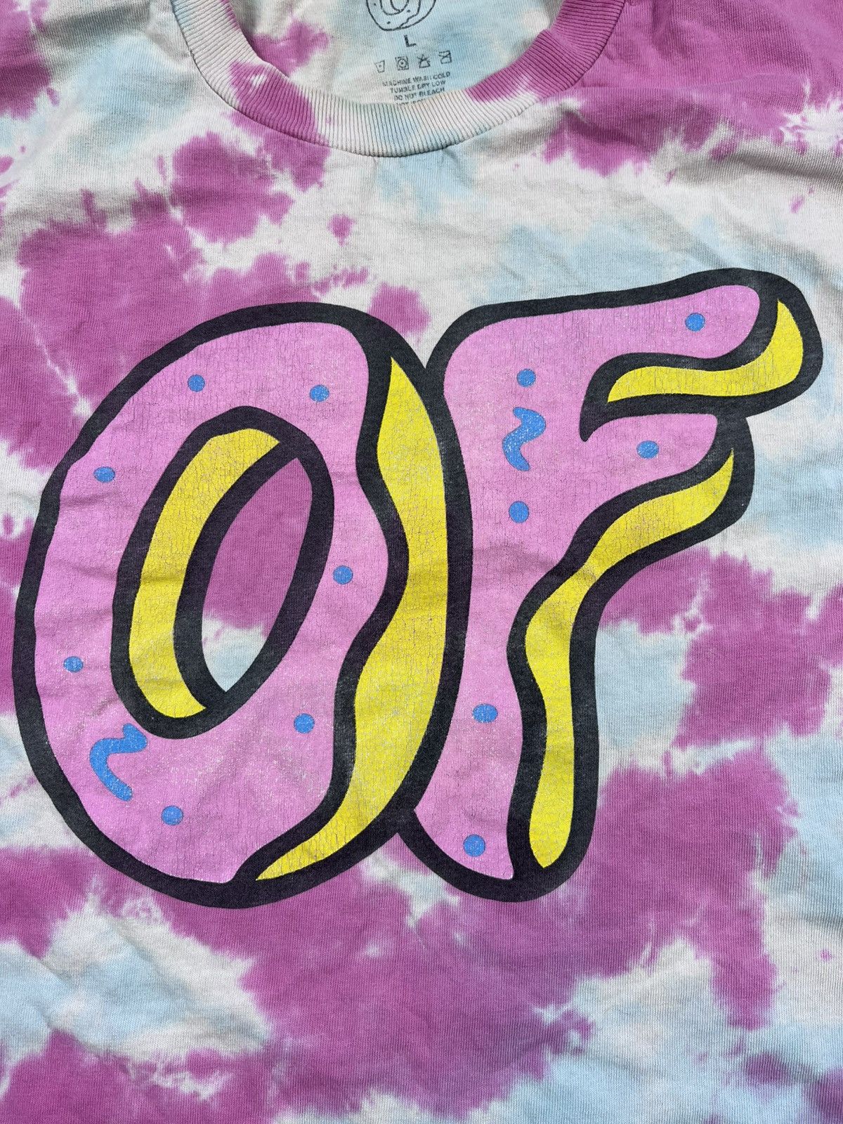 Golf Wang Odd Future Doughnut Logo Tee OFWGKTA Original Drop Rare Size US L / EU 52-54 / 3 - 11 Thumbnail