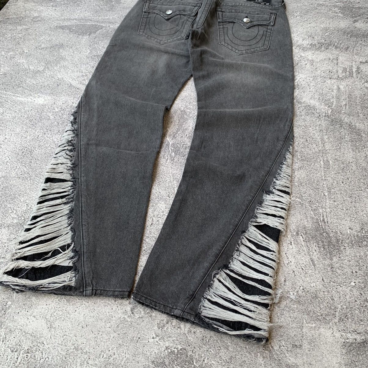 True Religion Billy Relaxed Bootcut Distressed jeans