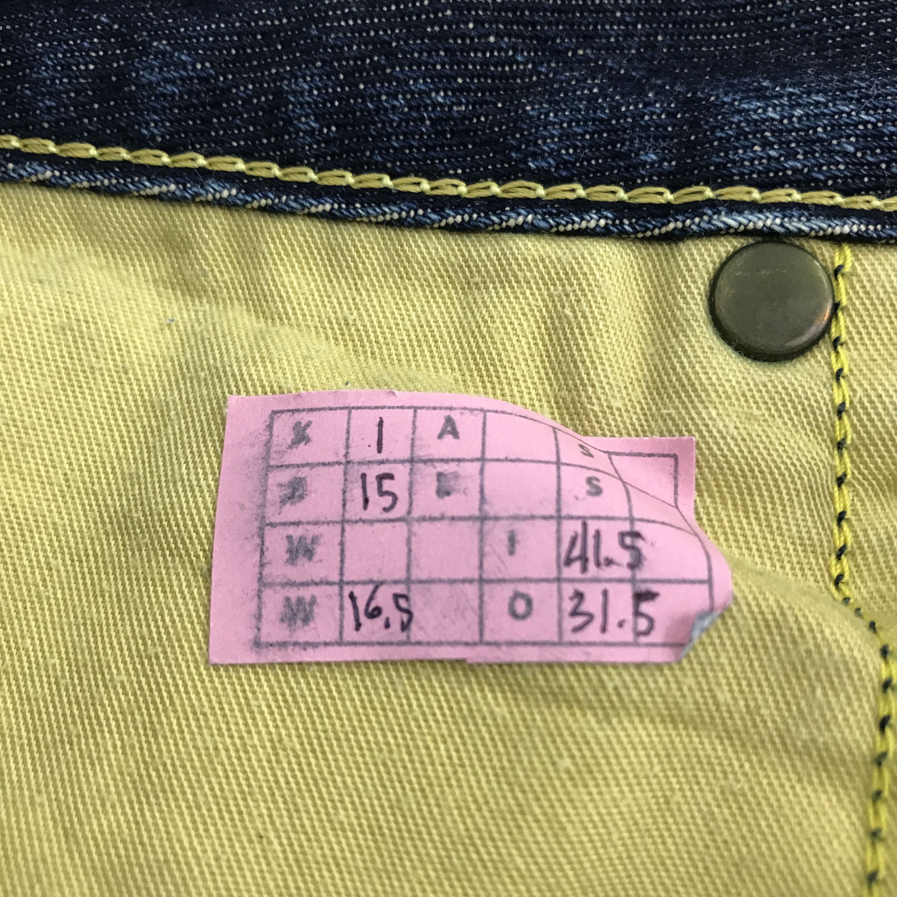 Japanese Brand × Lee Rare Gold Label Lee riders distressed Denim Jeans Size US 31 - 10 Thumbnail