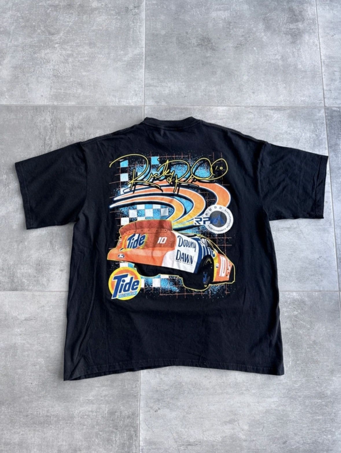 Vintage Vintage Ricky Rudd T-shirt 90' Size US XL / EU 56 / 4 - 3 Thumbnail