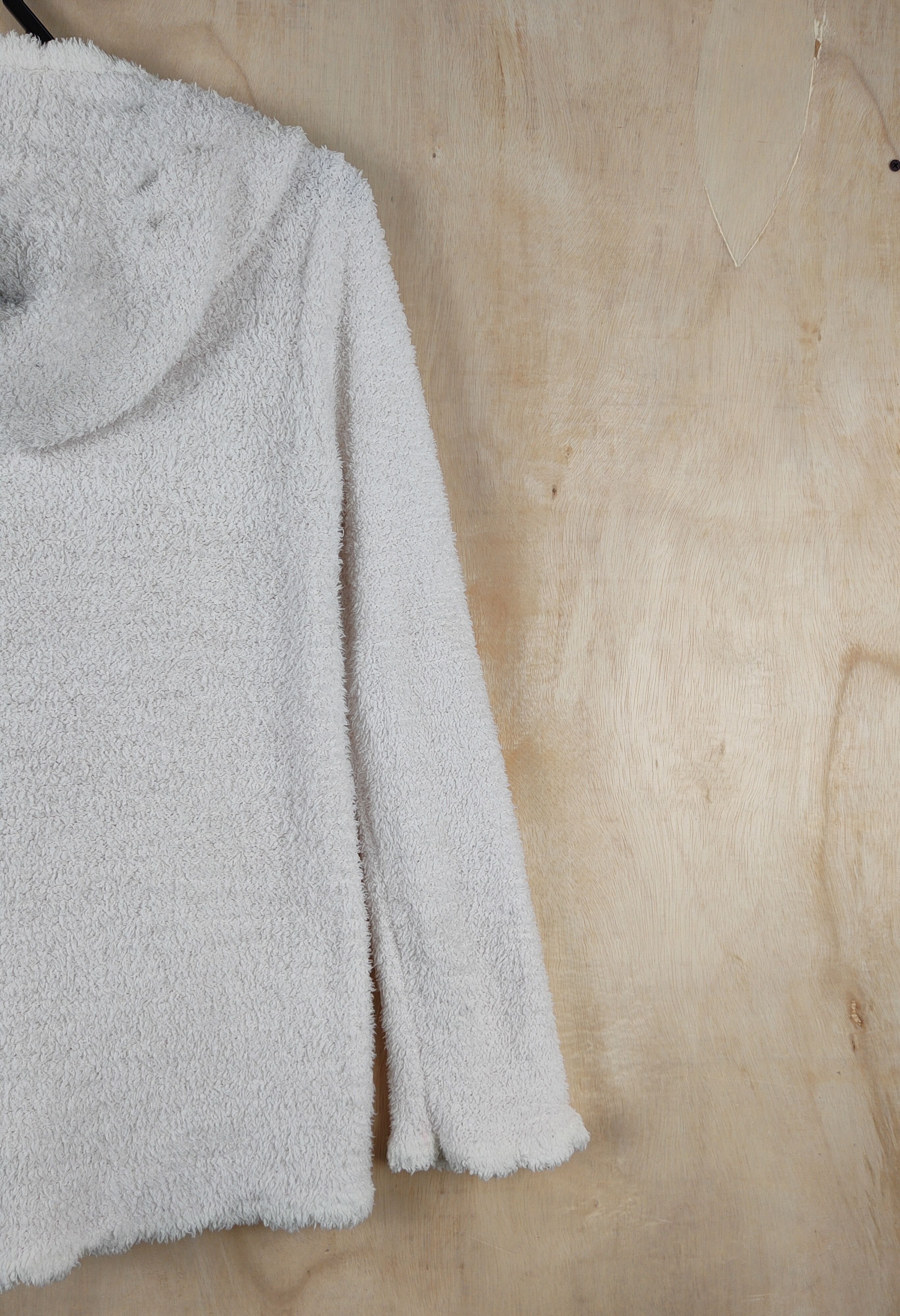 Japanese Brand Gelato Pique White Fur fleece Hoodie Sweaters #S2550 Size S / US 4 / IT 40 - 12 Thumbnail