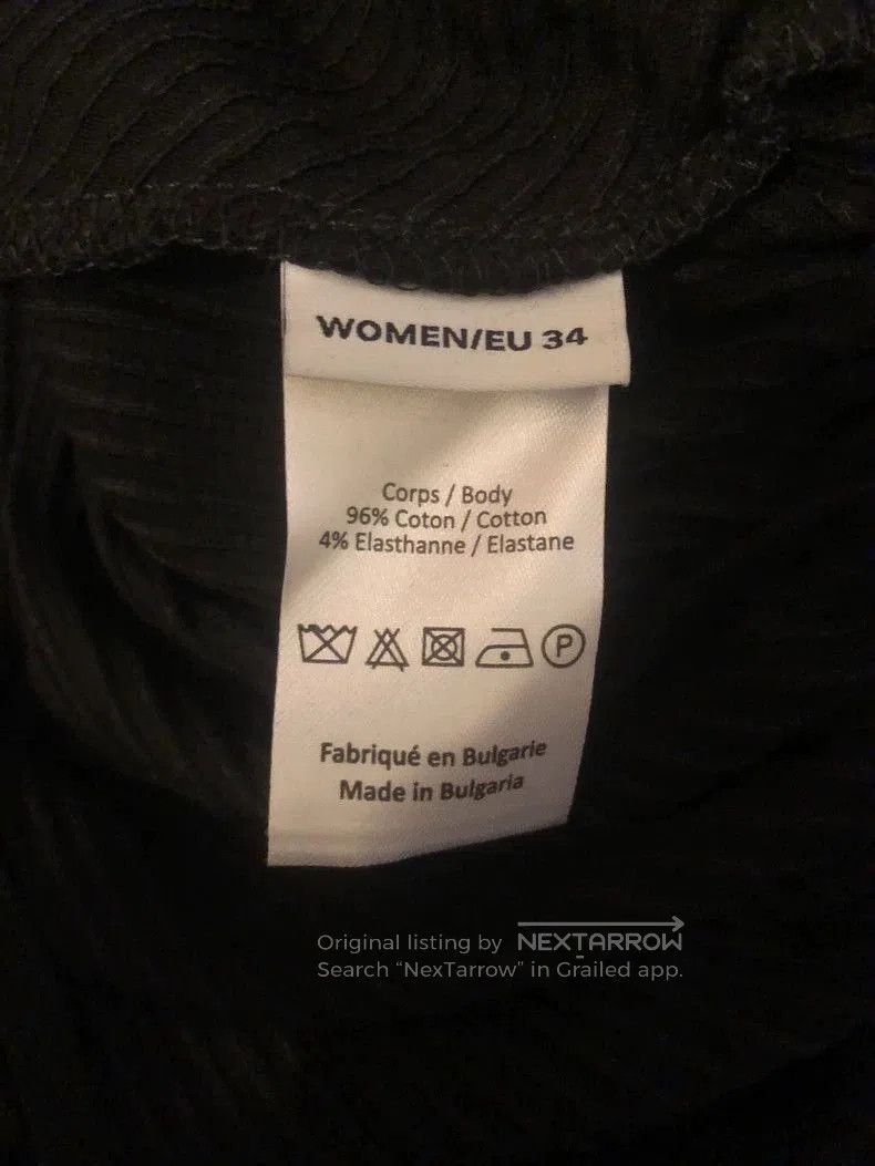 Yohji Yamamoto Y/PROJECT Classic Ruched Fitted T-Shirt. Size US XS / EU 42 / 0 - 4 Thumbnail
