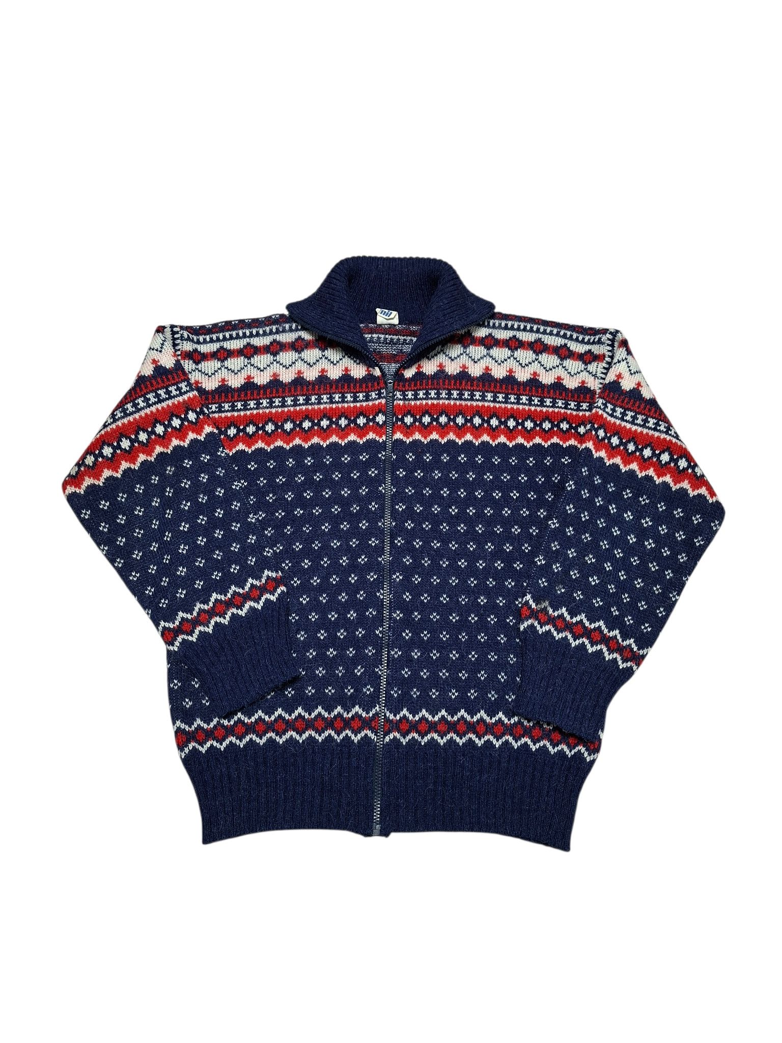 Other ALPACCA MADE IN ITALY RIRI VINTAGE WOOL JUMER SWEATER Size US M / EU 48-50 / 2 - 1 Thumbnail