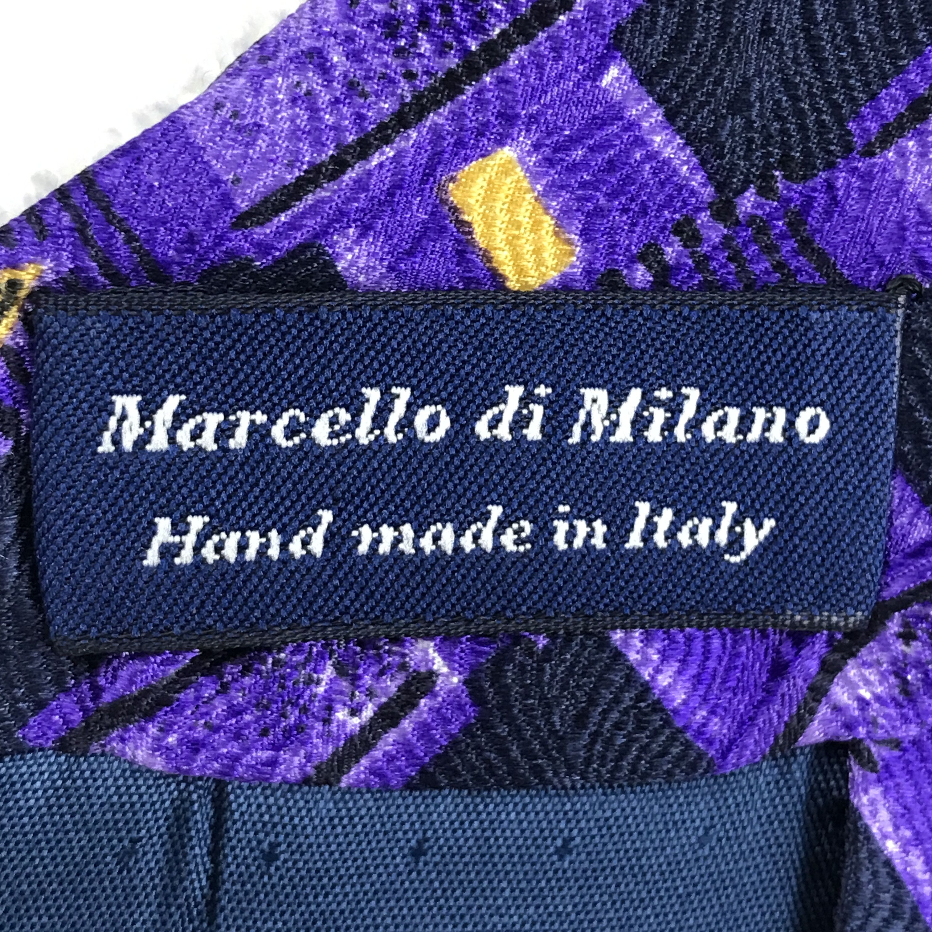 Vintage Vintage Marcello di Milano Necktie Size ONE SIZE - 8 Thumbnail