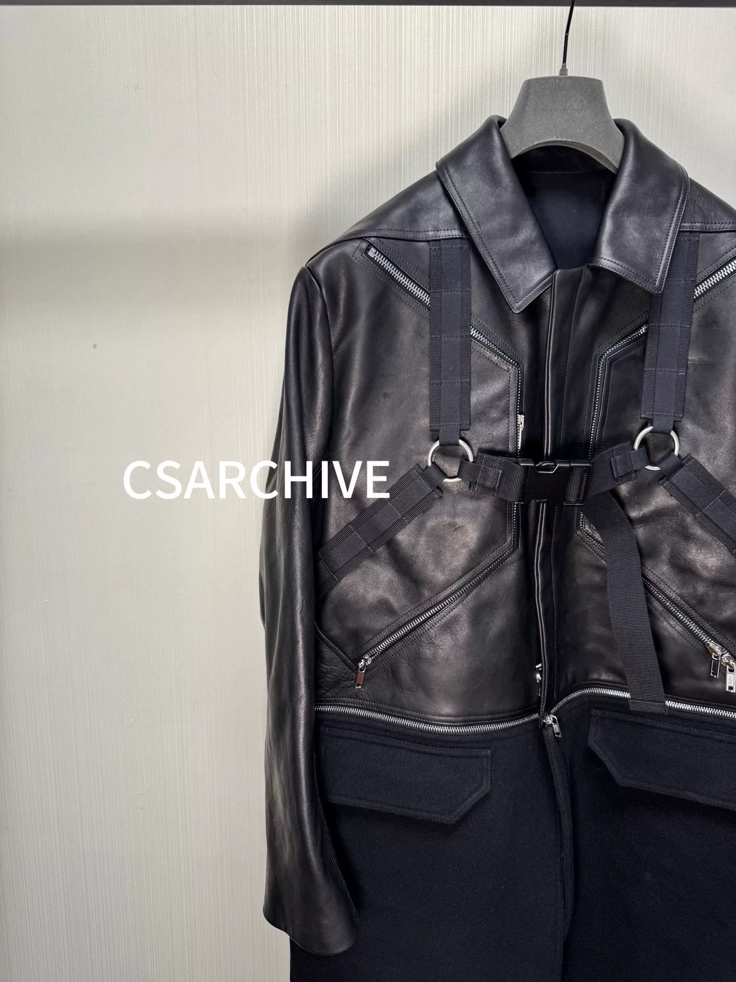 Rick Owens Rick Owens 25FW Blixa Max Leather Coat Size US M / EU 48-50 / 2 - 3 Thumbnail