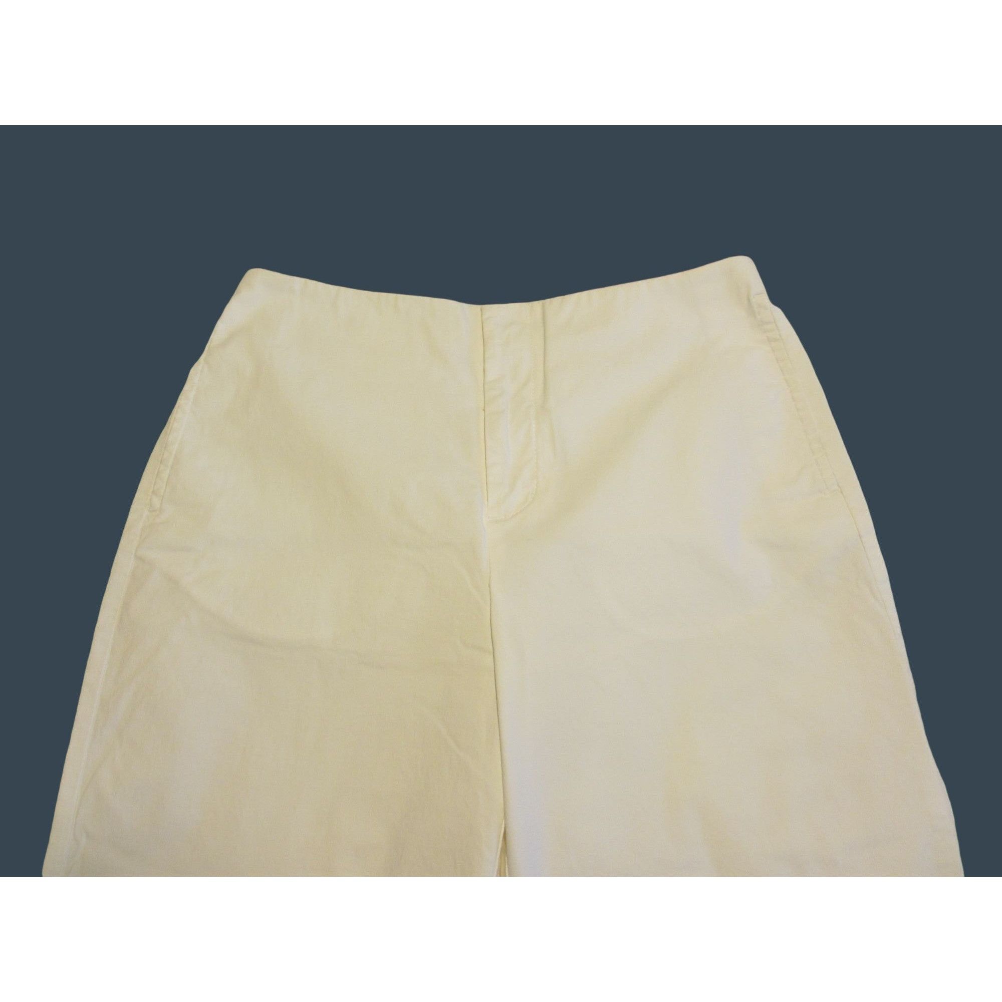 Eddie Bauer EDDIE BAUER WHITE CROP PANTS SIZE 6 PETITE Size 28" / US 6 / IT 42 - 3 Thumbnail