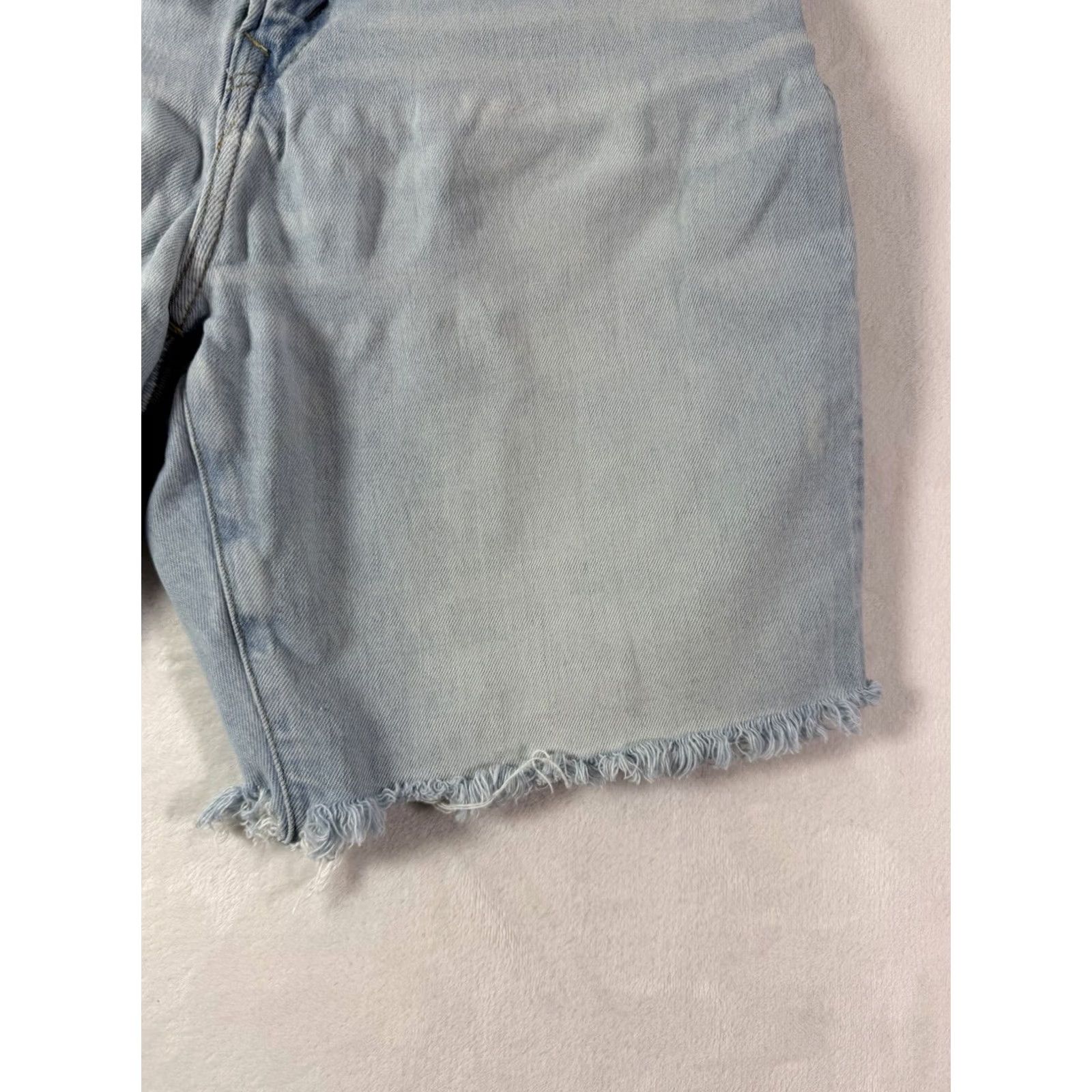 American Eagle Outfitters American Eagle Outfitters Denim Shorts Bermuda Men Light Wash Distressed 32 Blue Denim 5-Pocket Size US 32 / EU 48 - 4 Thumbnail