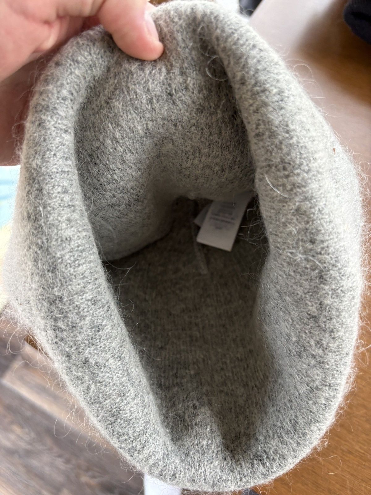 Supreme Supreme Mohair Beanie Grey Size ONE SIZE - 3 Thumbnail
